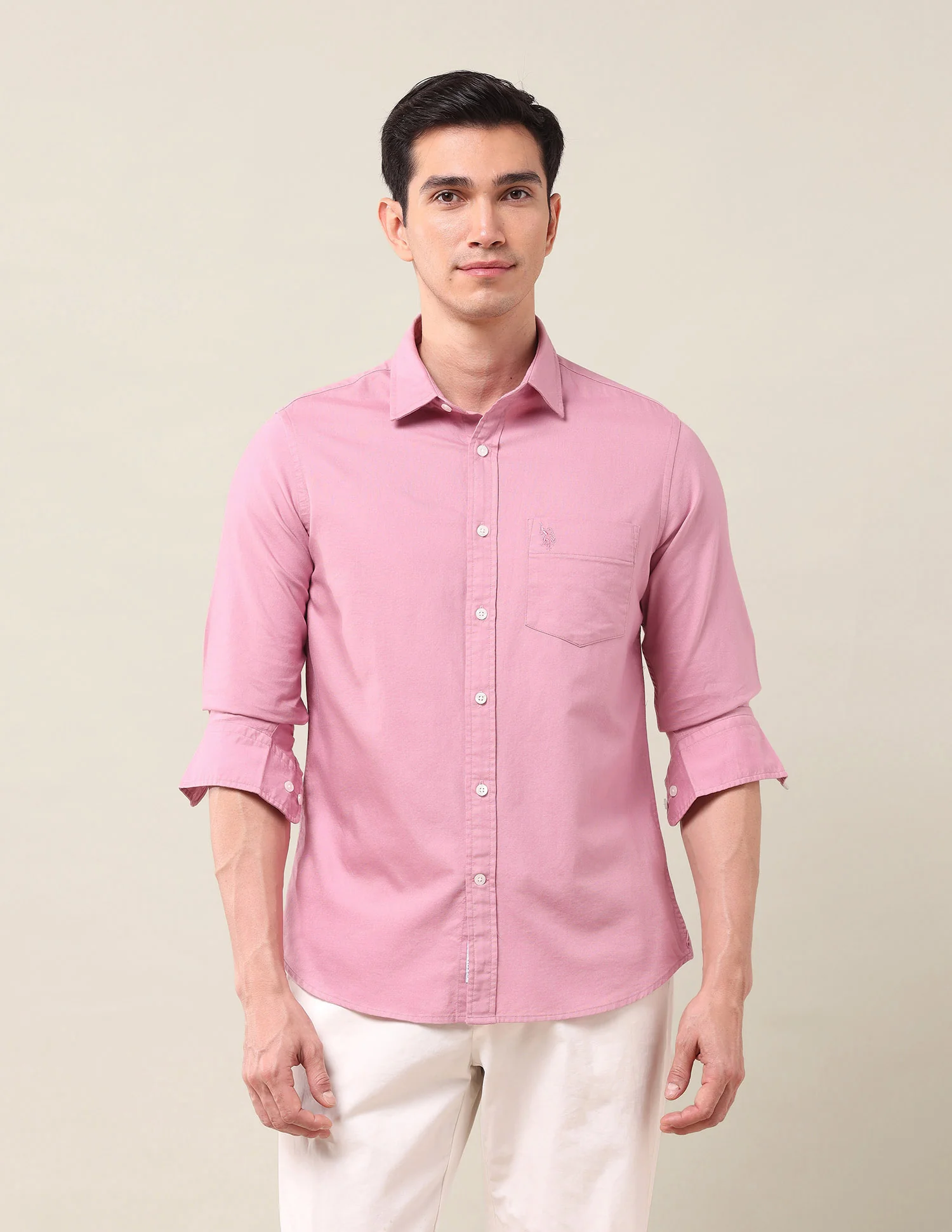 Solid Oxford Shirt - Image 6
