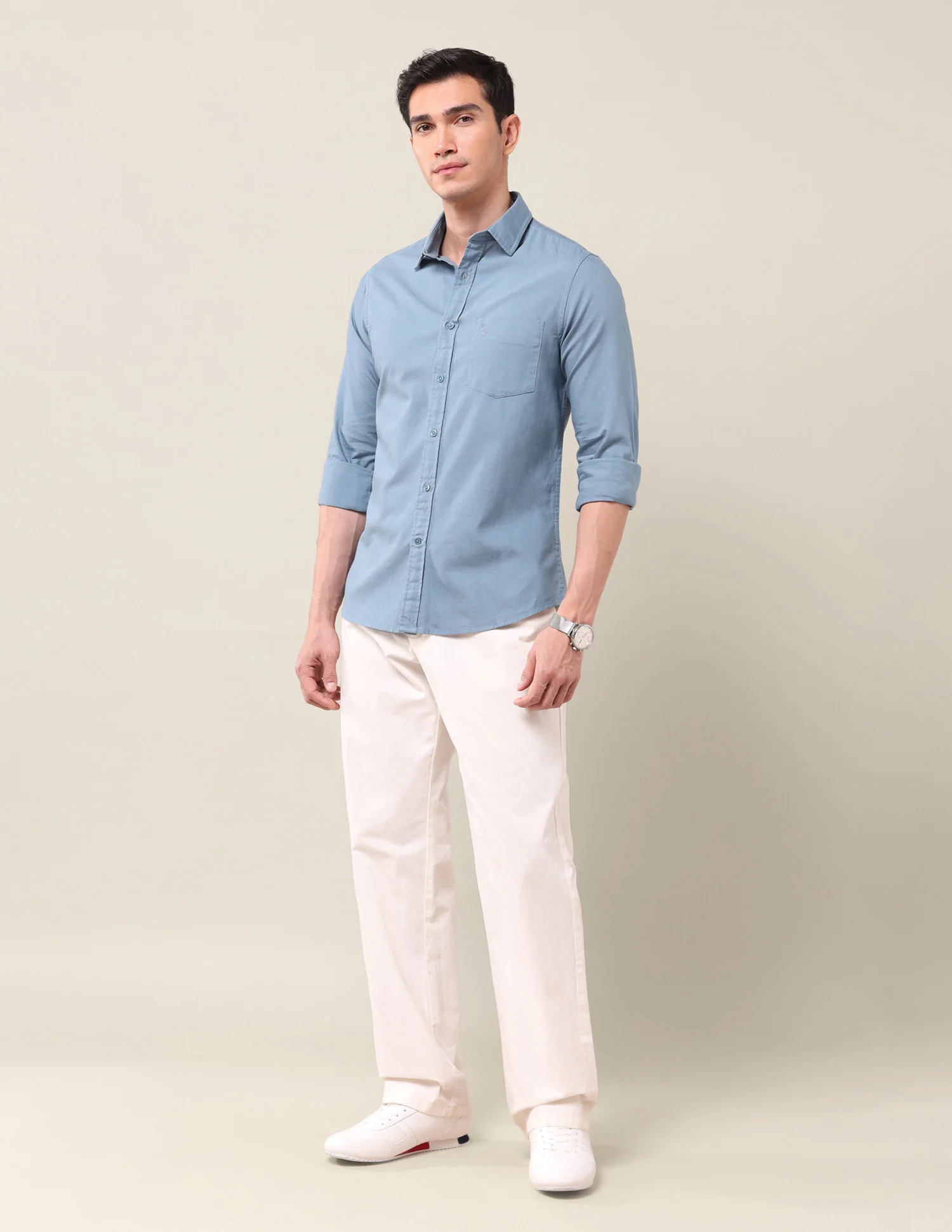Solid Oxford Shirt - Image 3