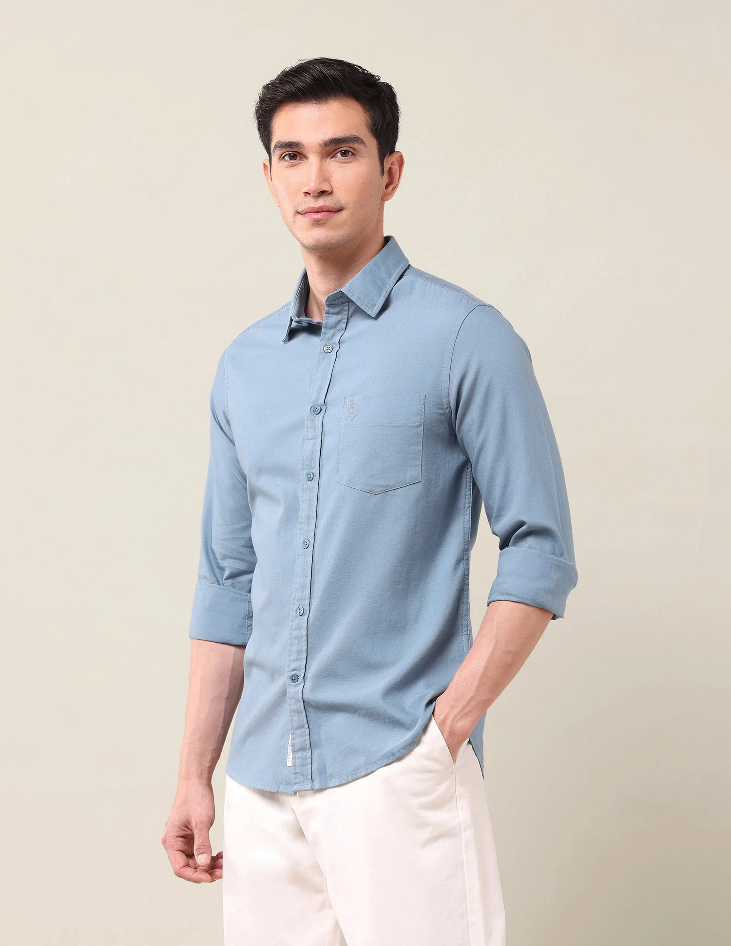 Solid Oxford Shirt - Image 4