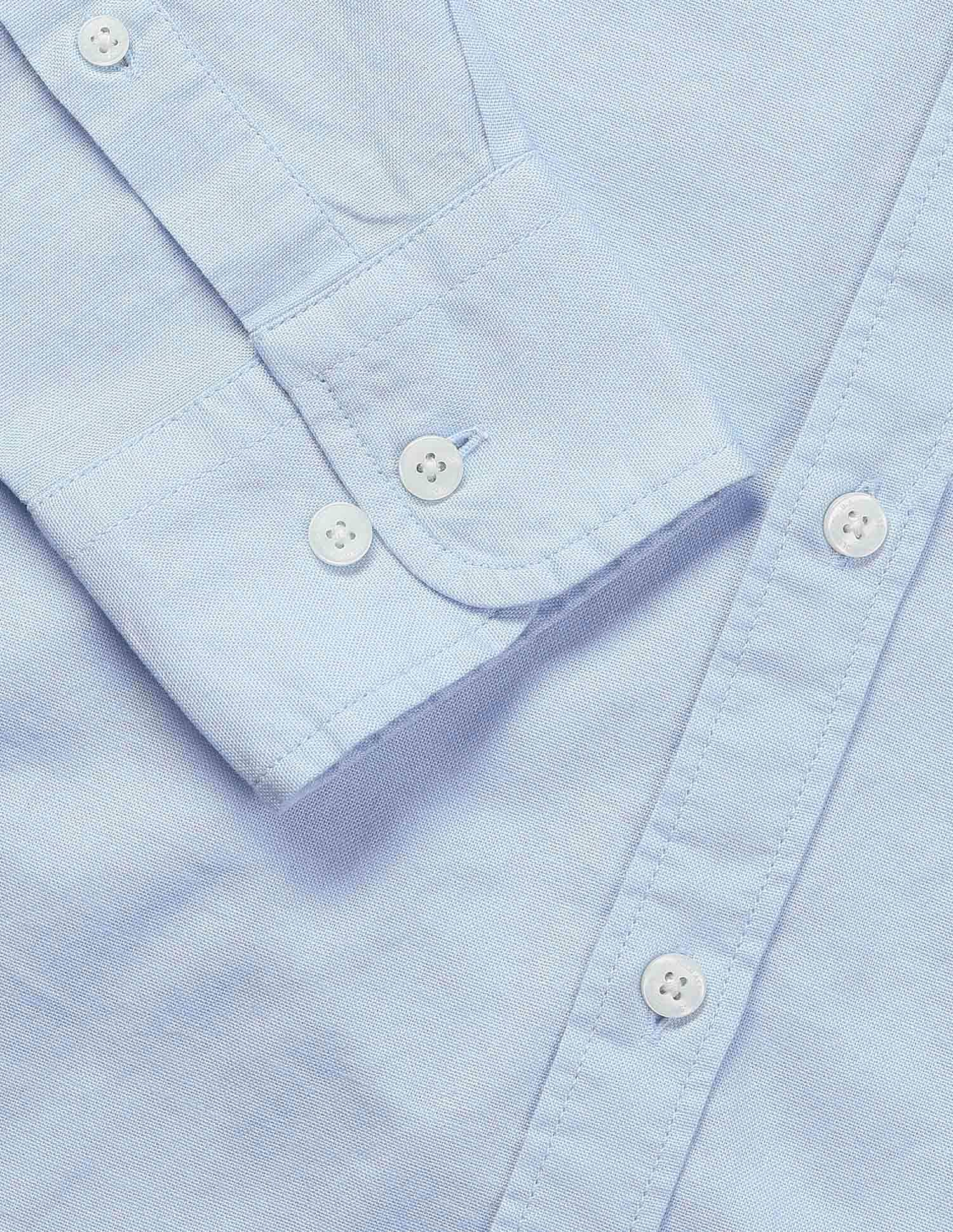 Solid Oxford Stretch Button Down Shirt - Image 8
