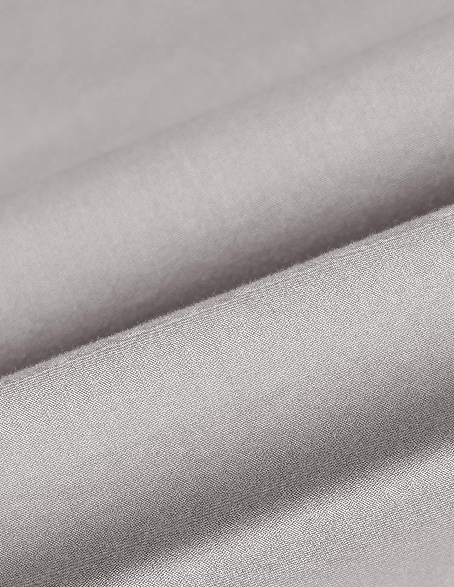 Solid Pattern Twill Shirt - Image 2