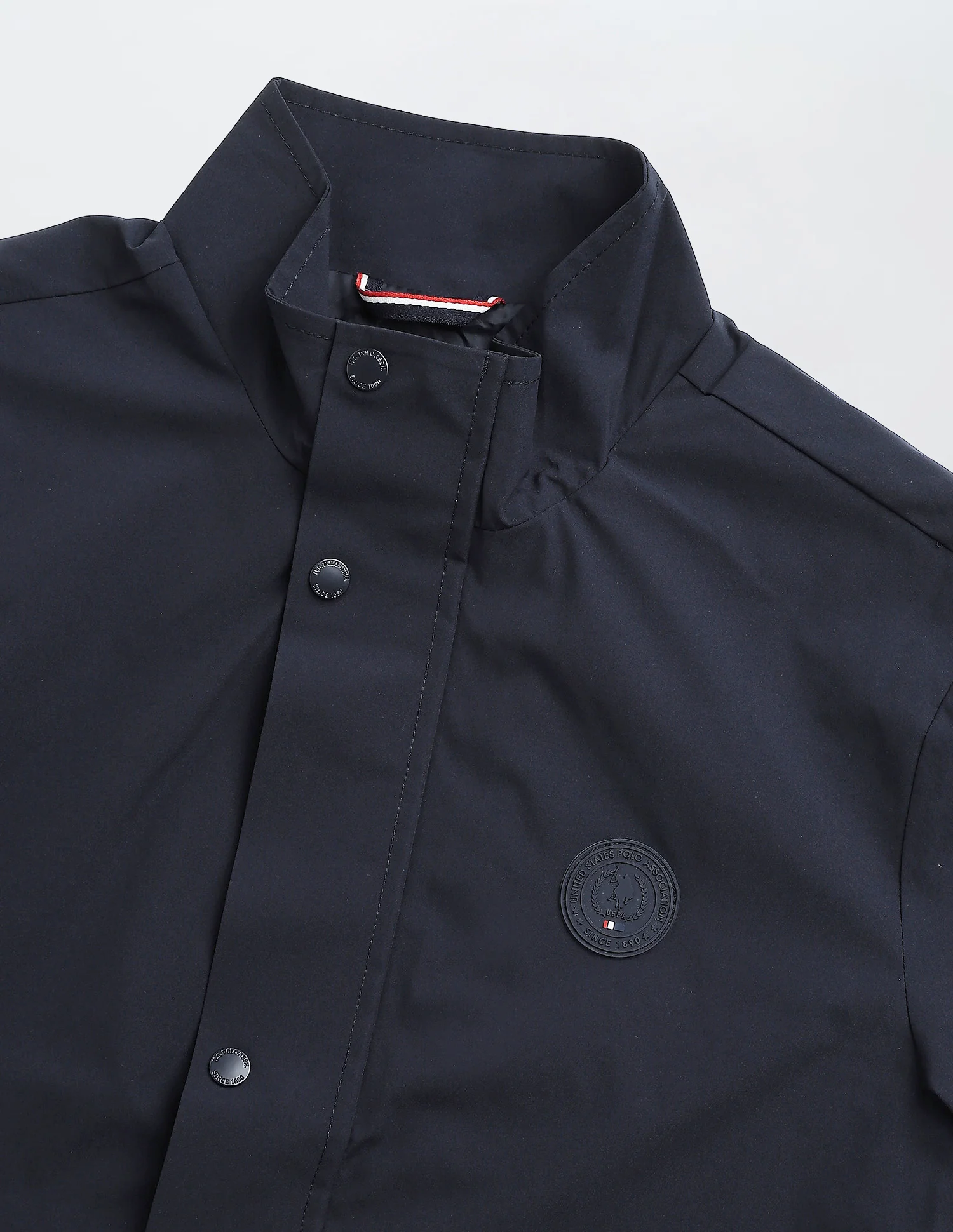 Solid Pattern Windcheater Jacket - Image 2