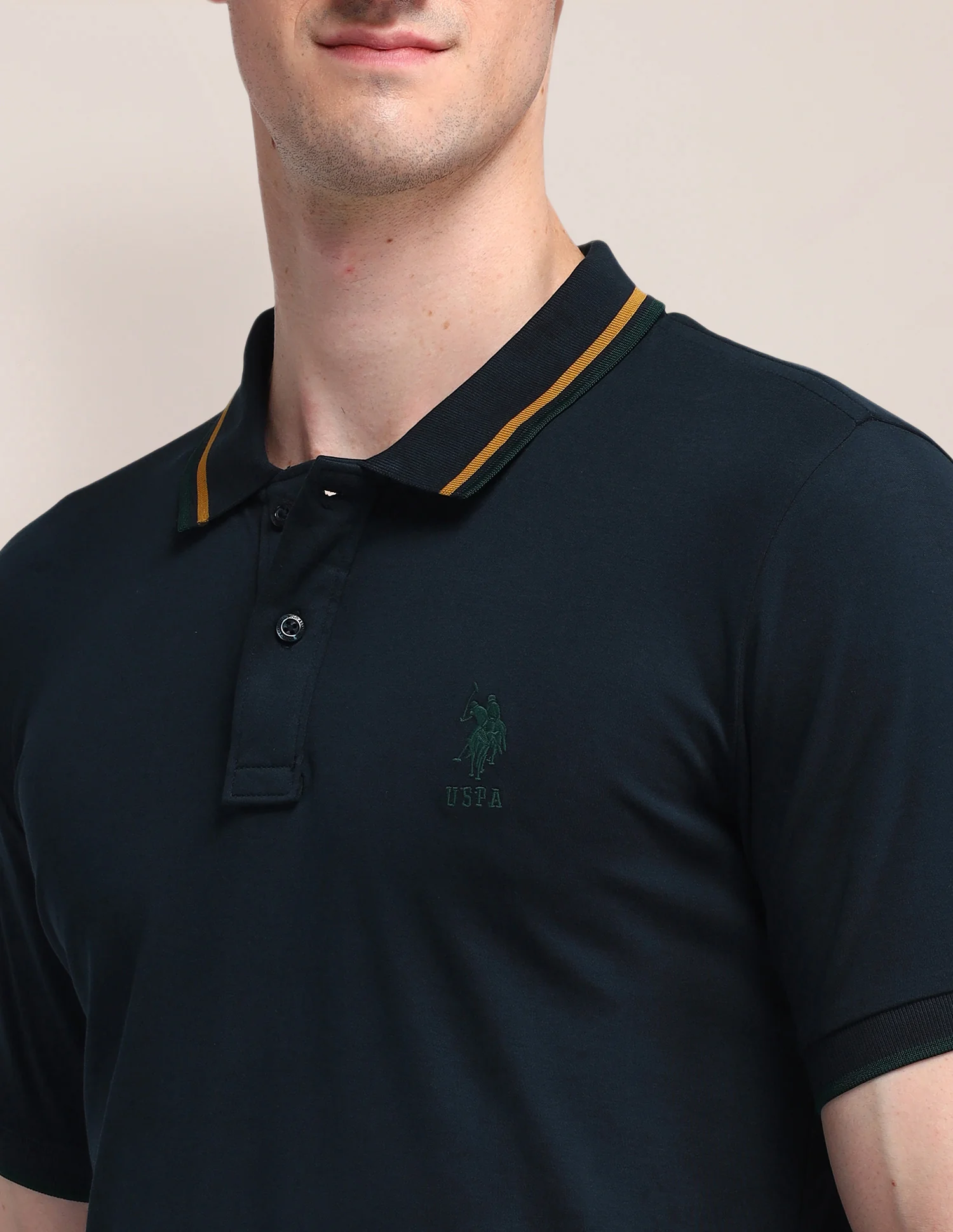 Solid Polo Shirt - Image 7