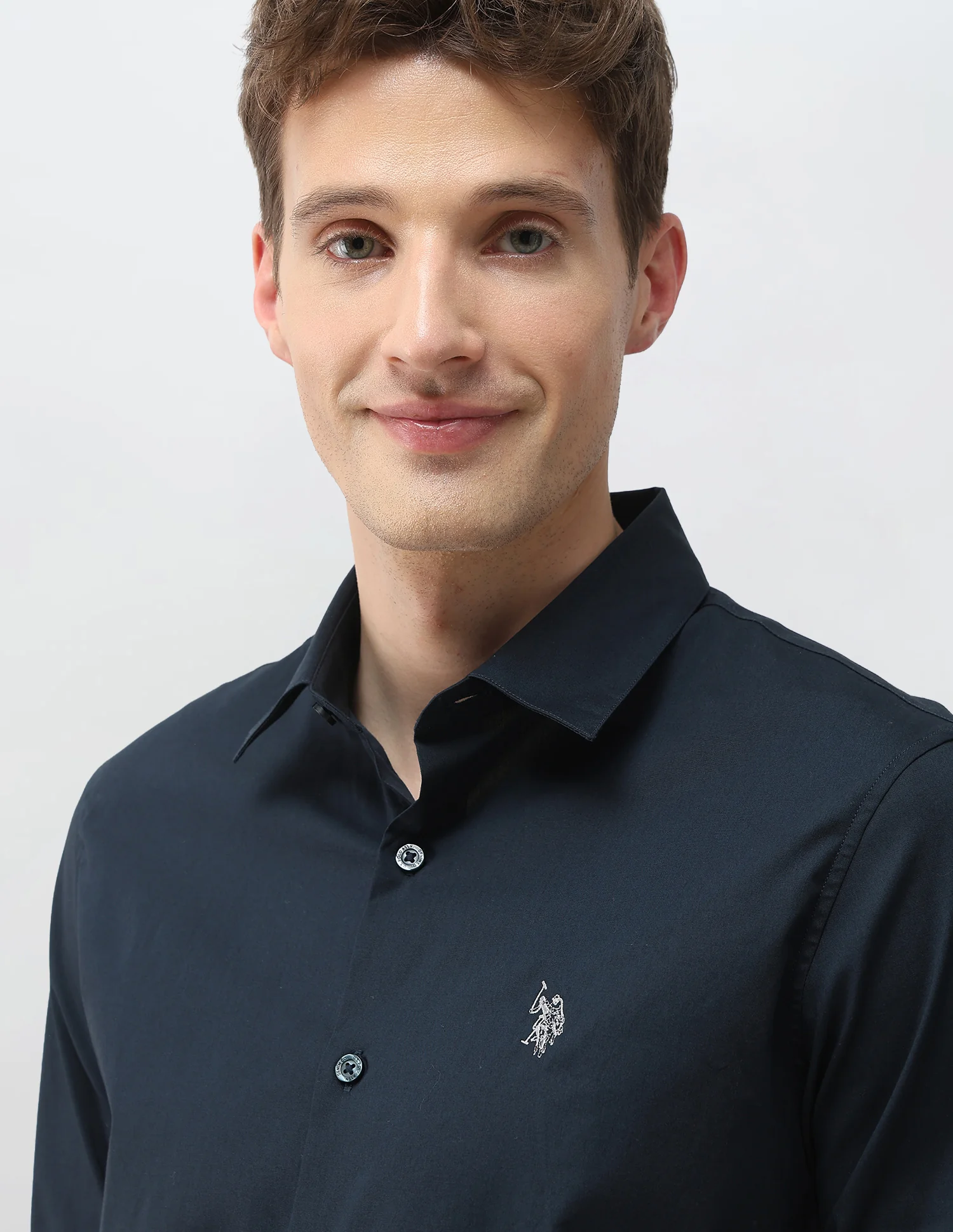 Solid Poplin Shirt - Image 7