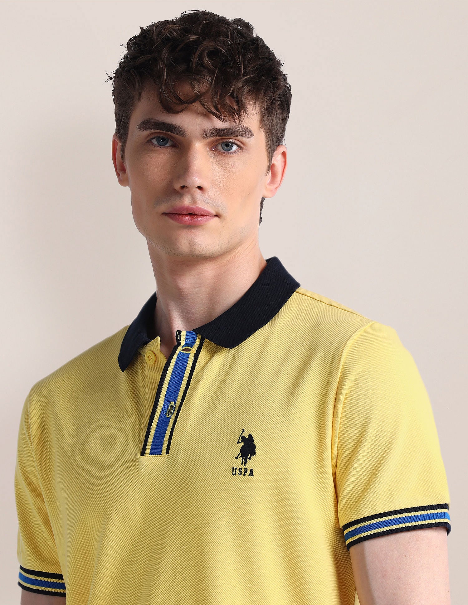 Solid Pure Cotton Polo Shirt - Image 7