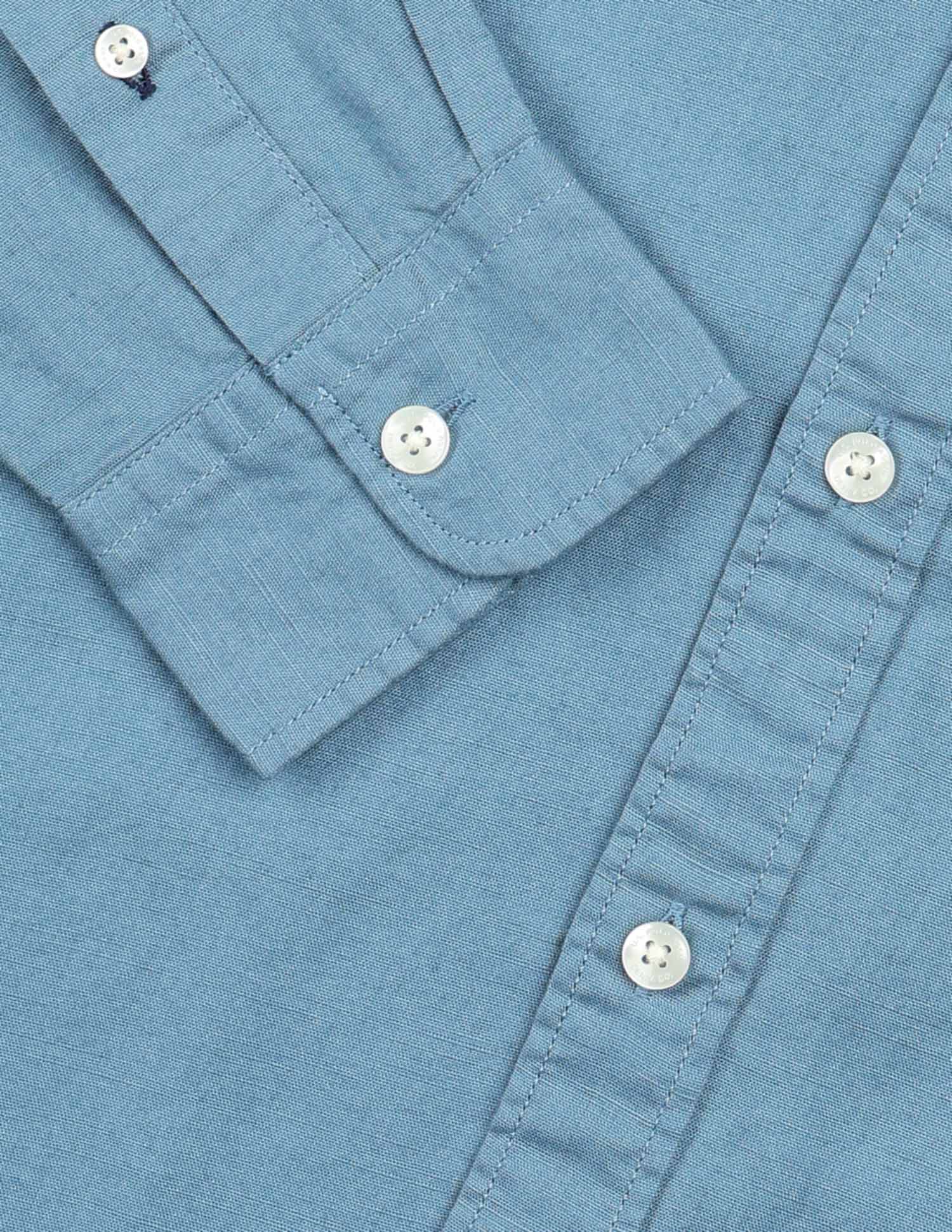 Solid Pure Cotton Shirt - Image 8