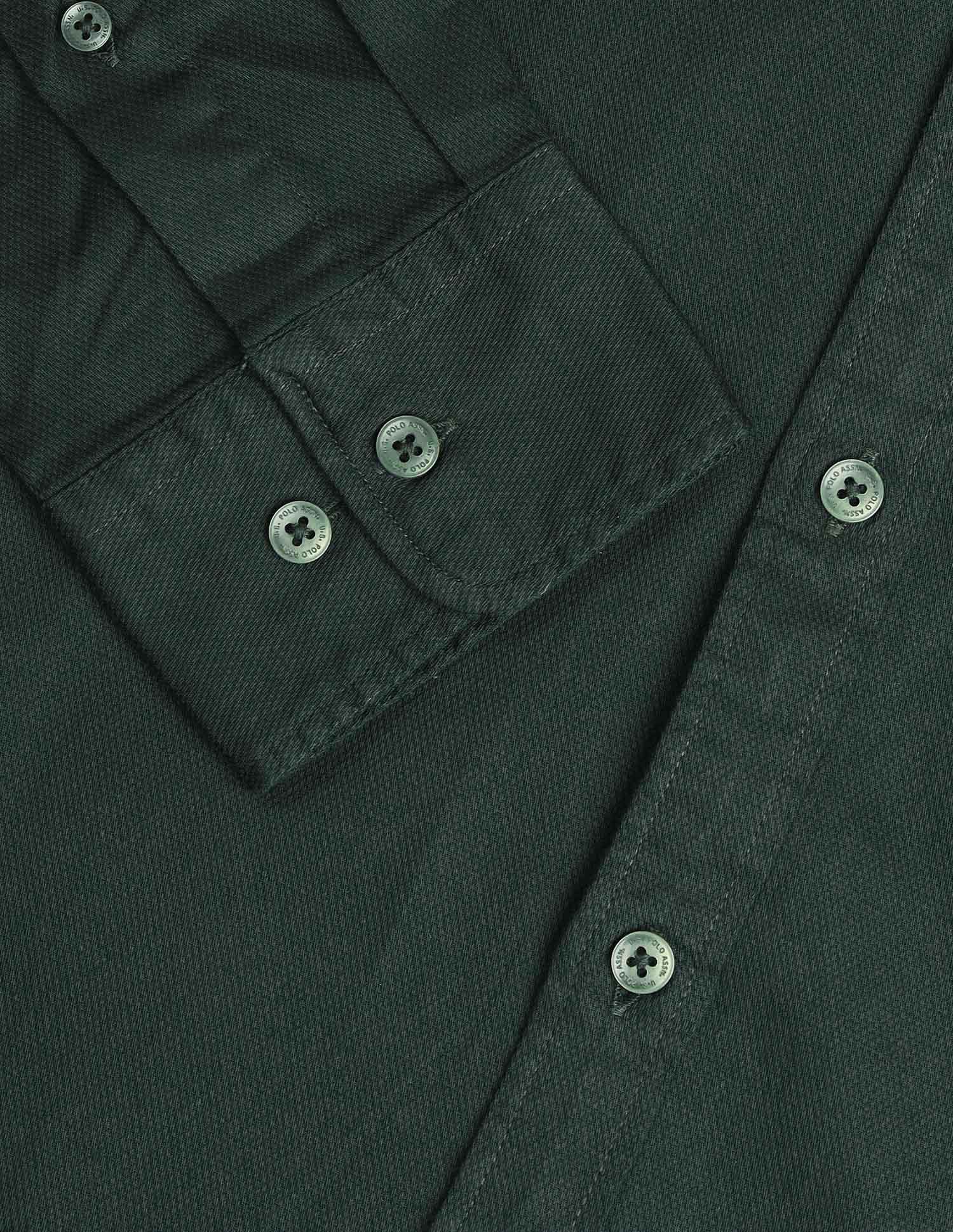 Solid Pure CottonShirt - Image 8