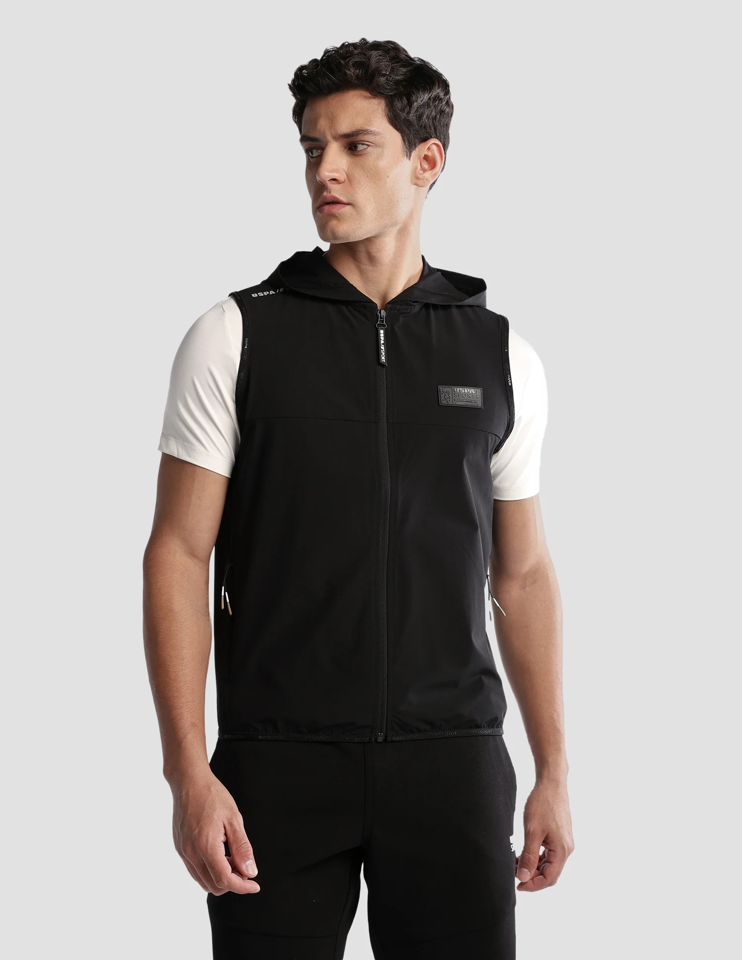 Solid Regular Fit Active Jacket - Image 6
