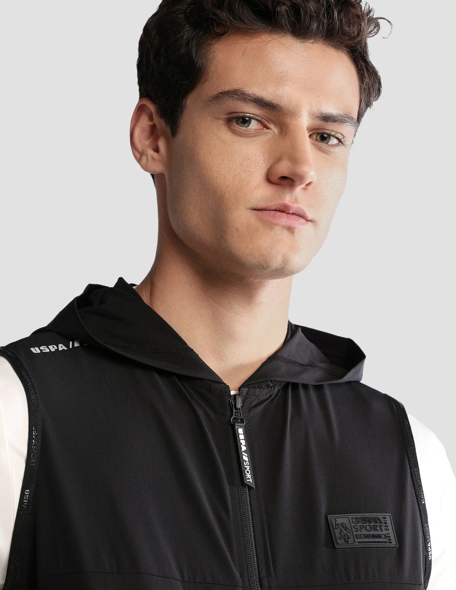 Solid Regular Fit Active Jacket - Image 7