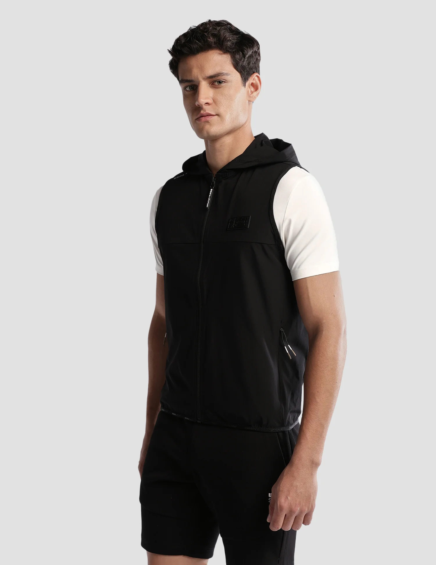 Solid Regular Fit Active Jacket - Image 9