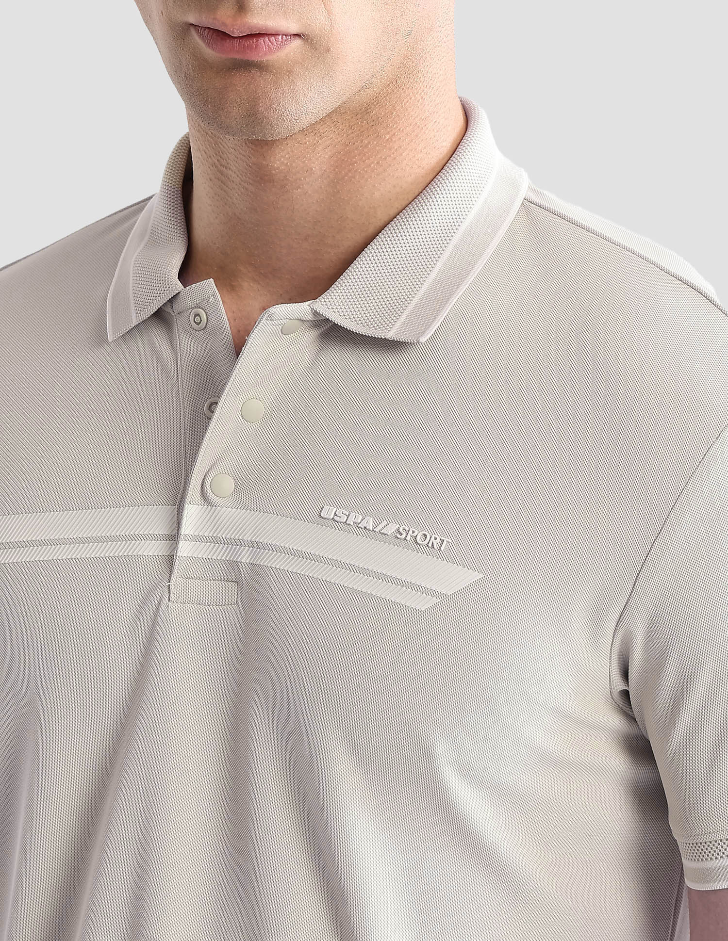 Solid Regular Fit Active Polo Shirt - Image 7