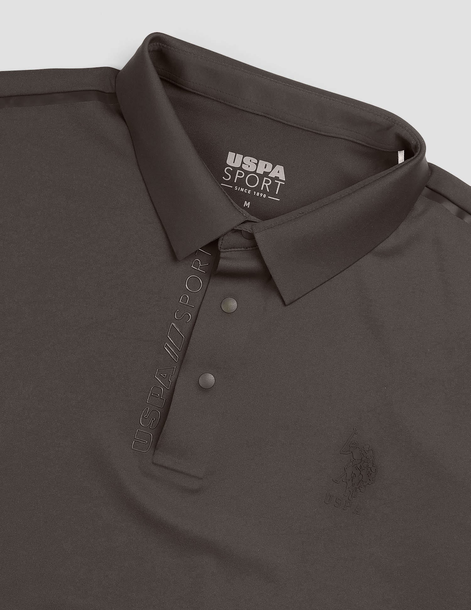 Solid Regular Fit Active Polo Shirt - Image 8