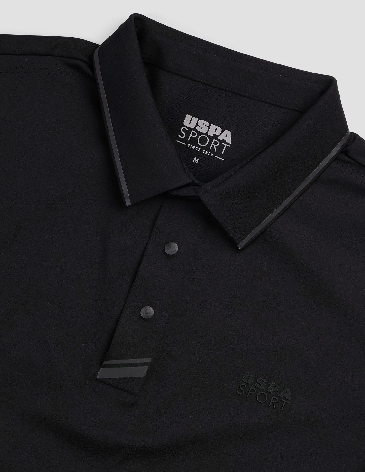 Solid Regular Fit Active Polo Shirt - Image 8