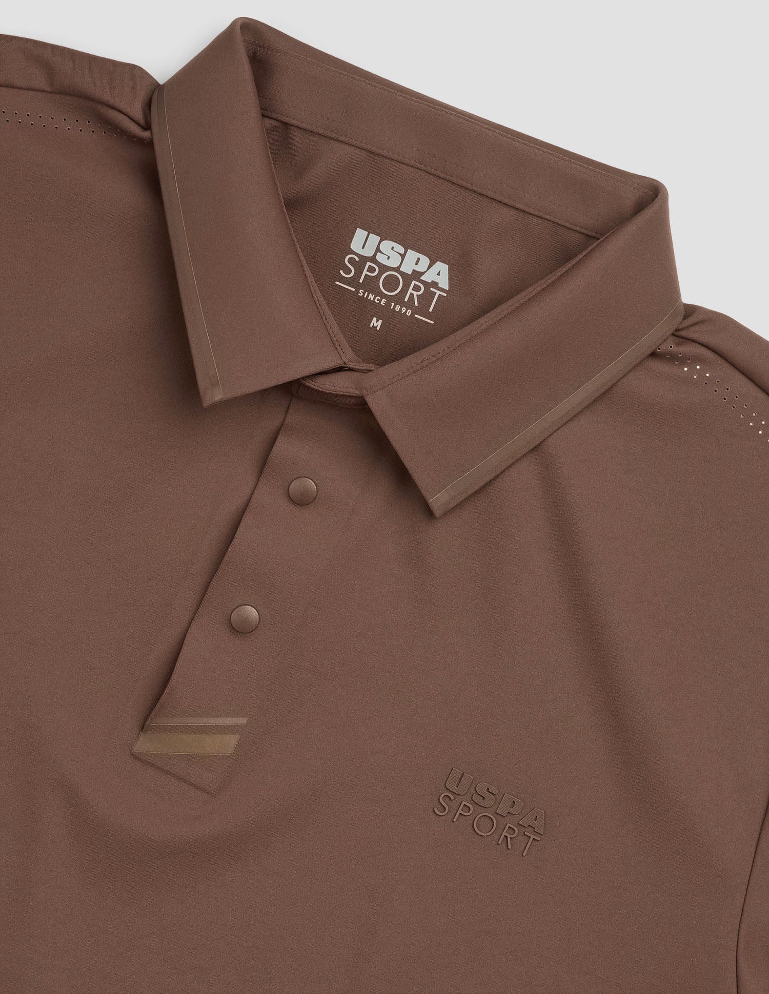 Solid Regular Fit Active Polo Shirt - Image 8