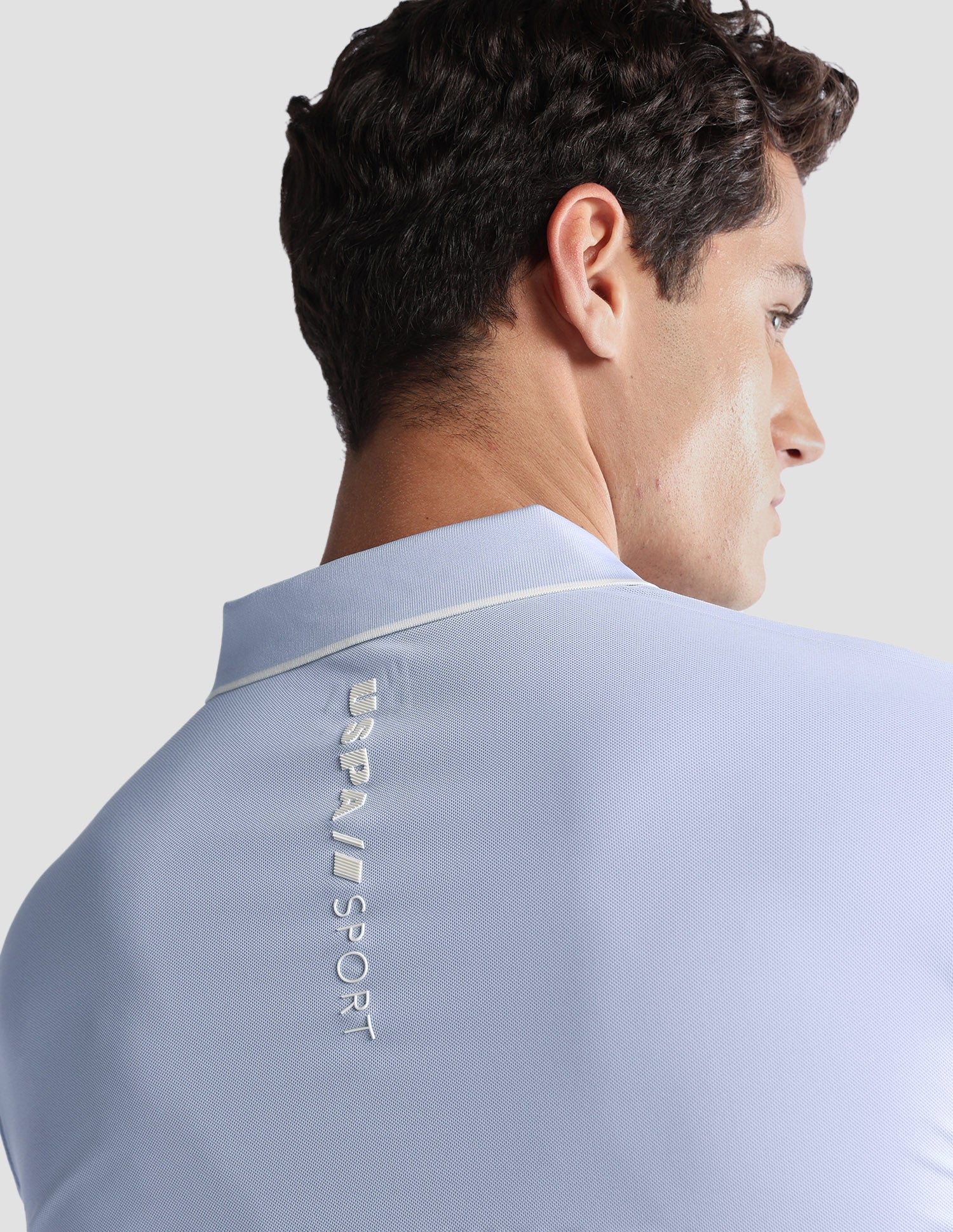 Solid Regular Fit Active Polo Shirt - Image 8