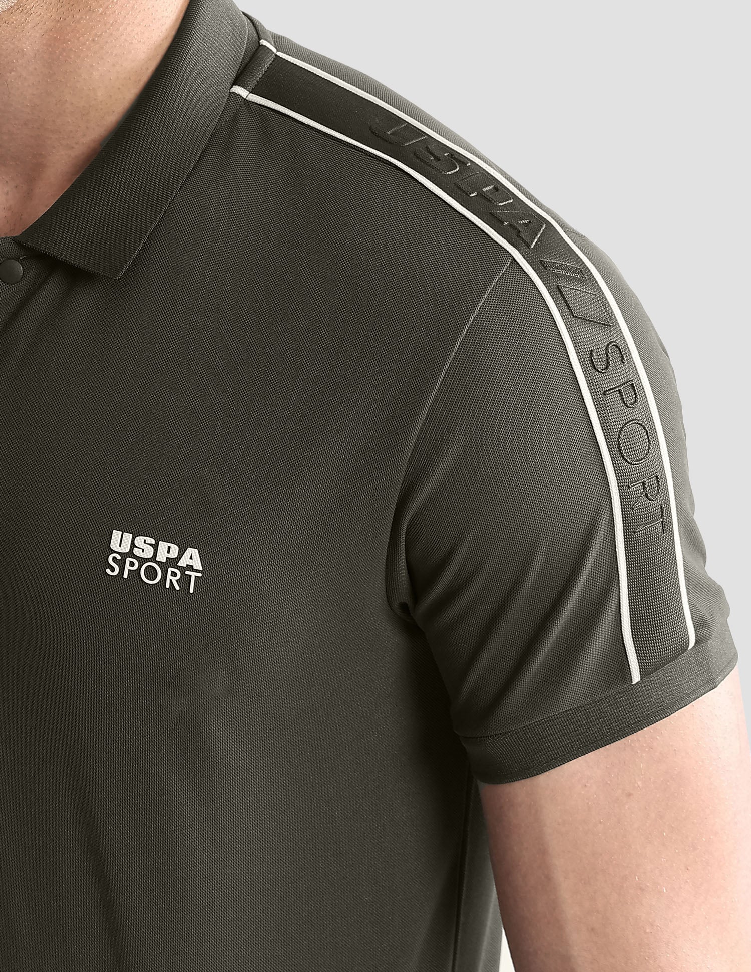 Solid Regular Fit Active Polo Shirt - Image 9