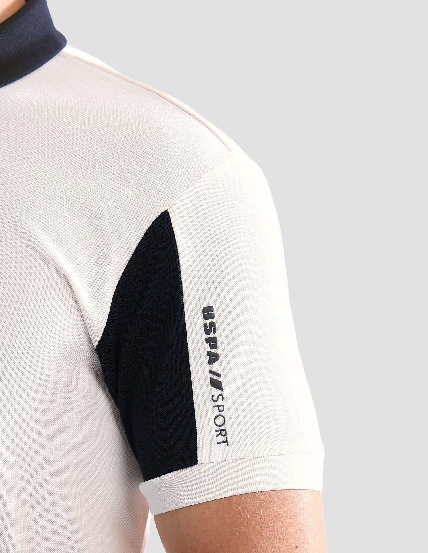 Solid Regular Fit Active Polo Shirt - Image 9