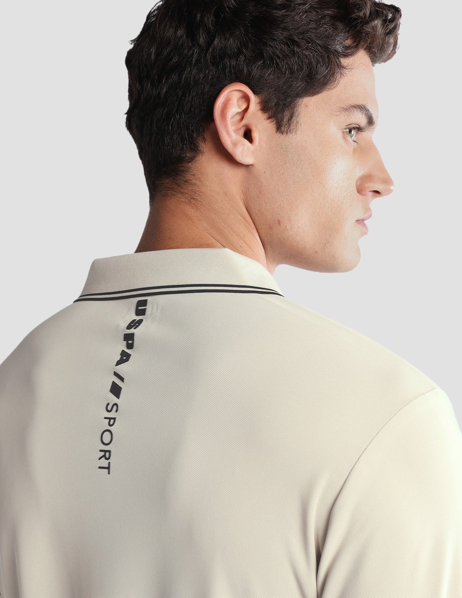 Solid Regular Fit Active Polo Shirt - Image 8
