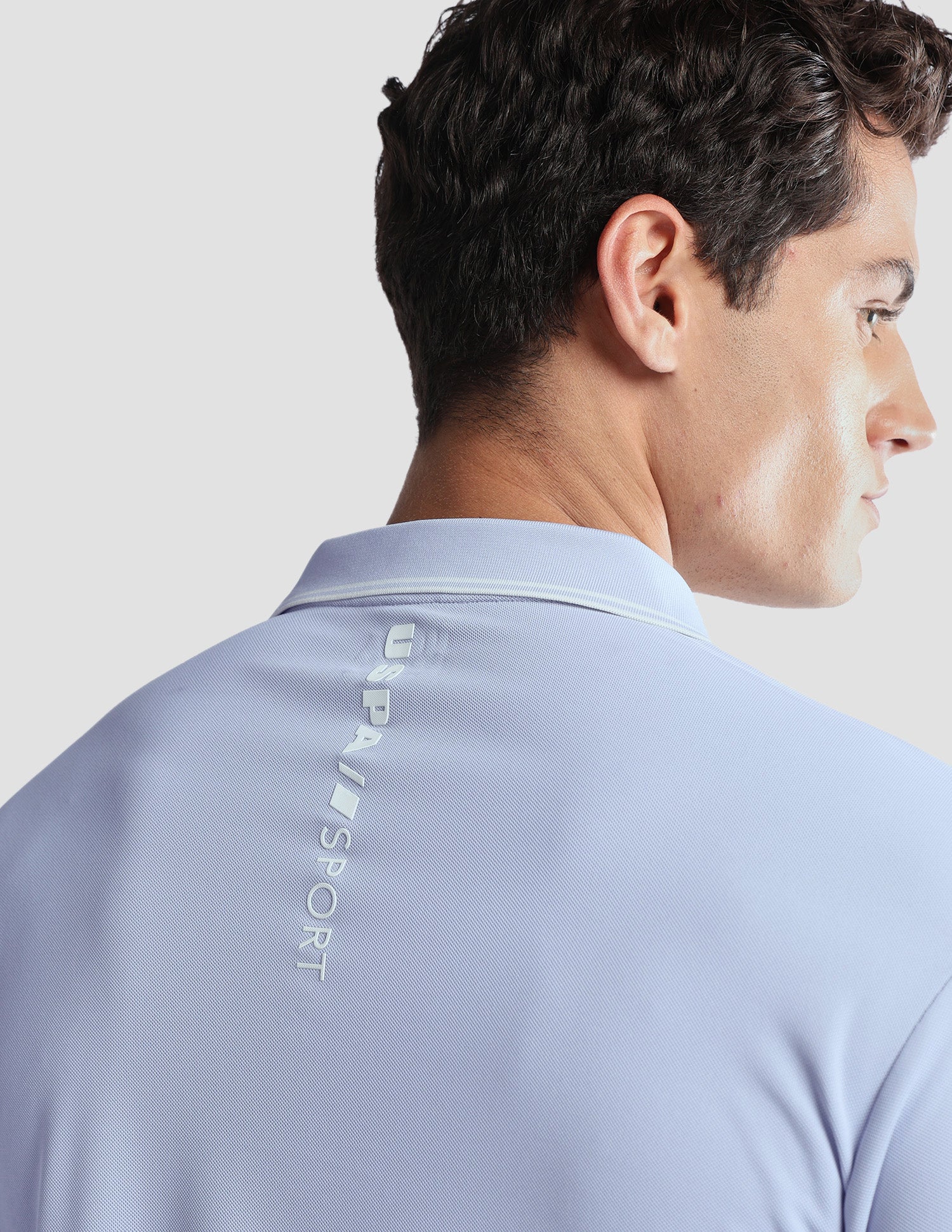 Solid Regular Fit Active Polo Shirt - Image 8