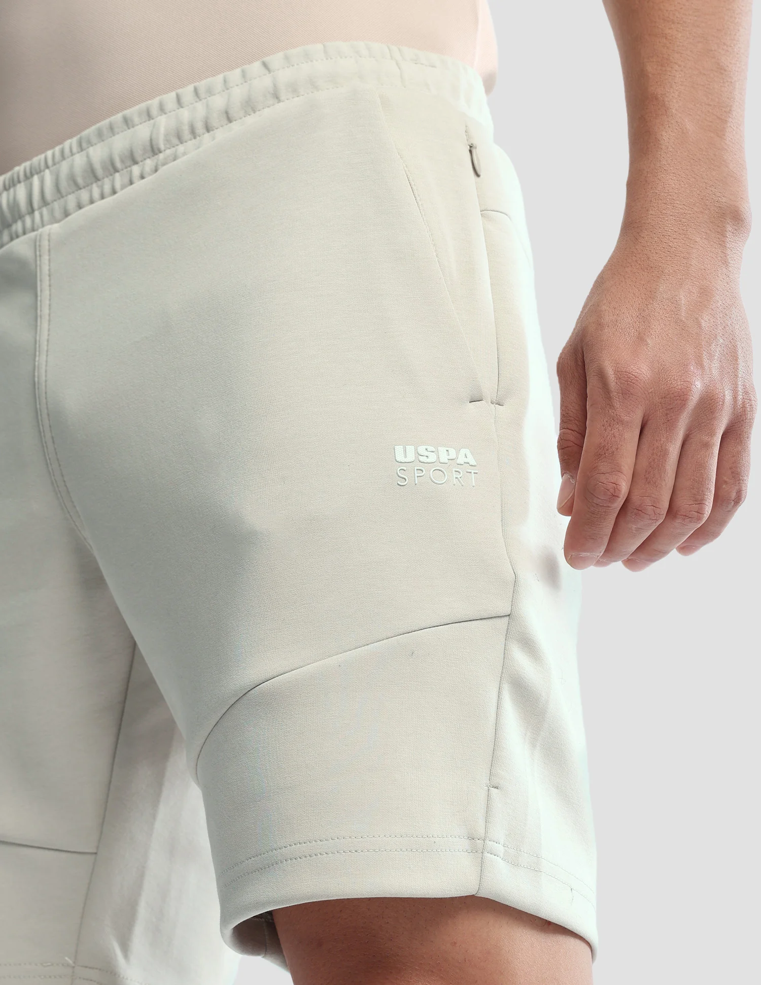 Solid Regular Fit Active Shorts - Image 7