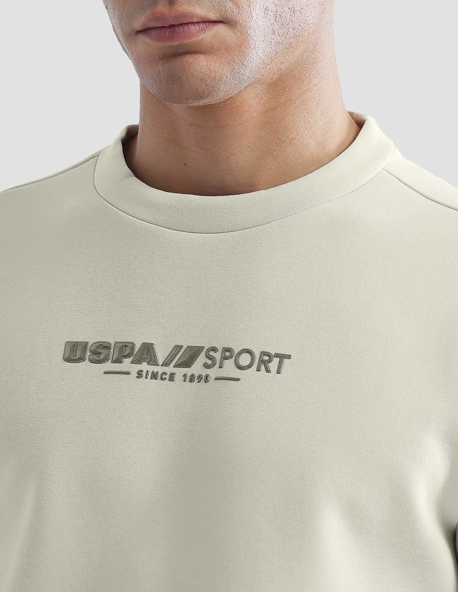 Solid Regular Fit Active Sweatshirt - Image 7
