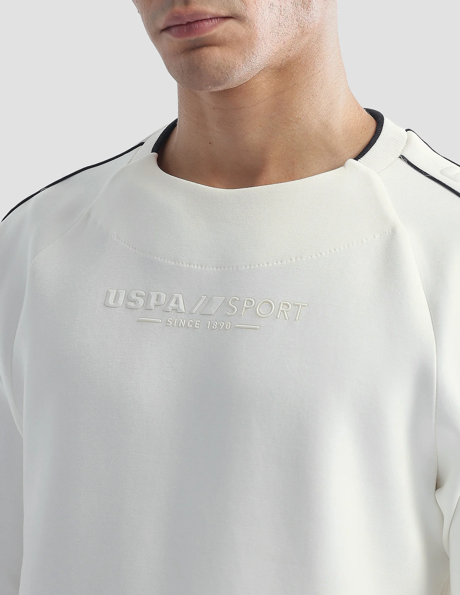 Solid Regular Fit Active Sweatshirt - Image 7