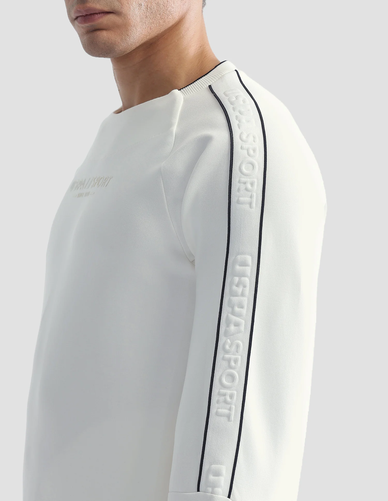 Solid Regular Fit Active Sweatshirt - Image 8