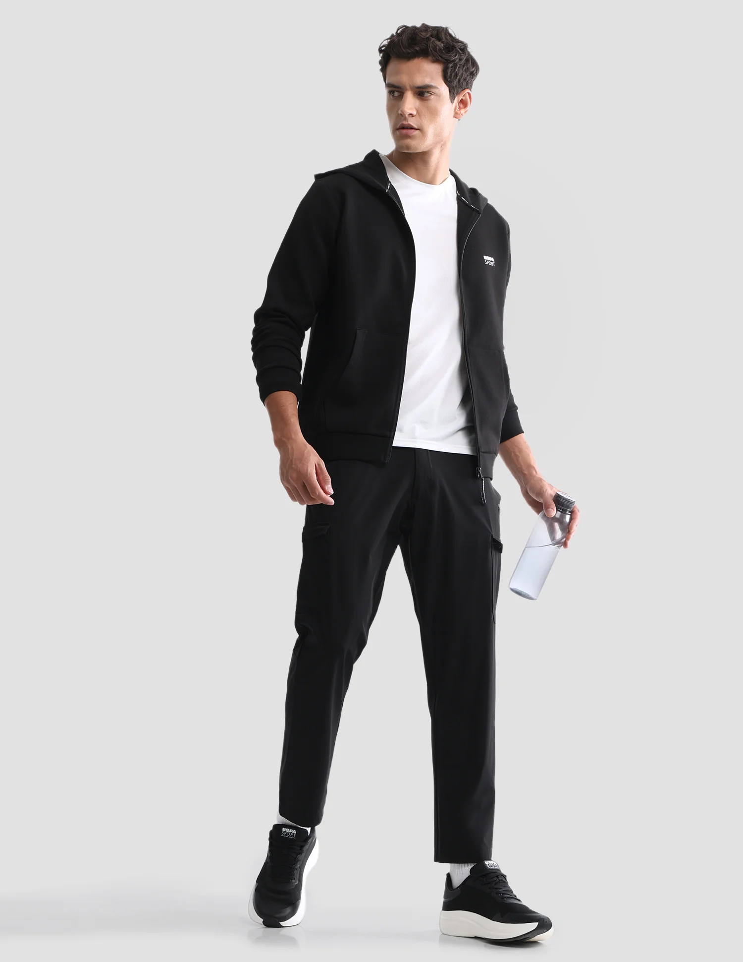 Solid Regular Fit Active Sweatshirt - Image 3