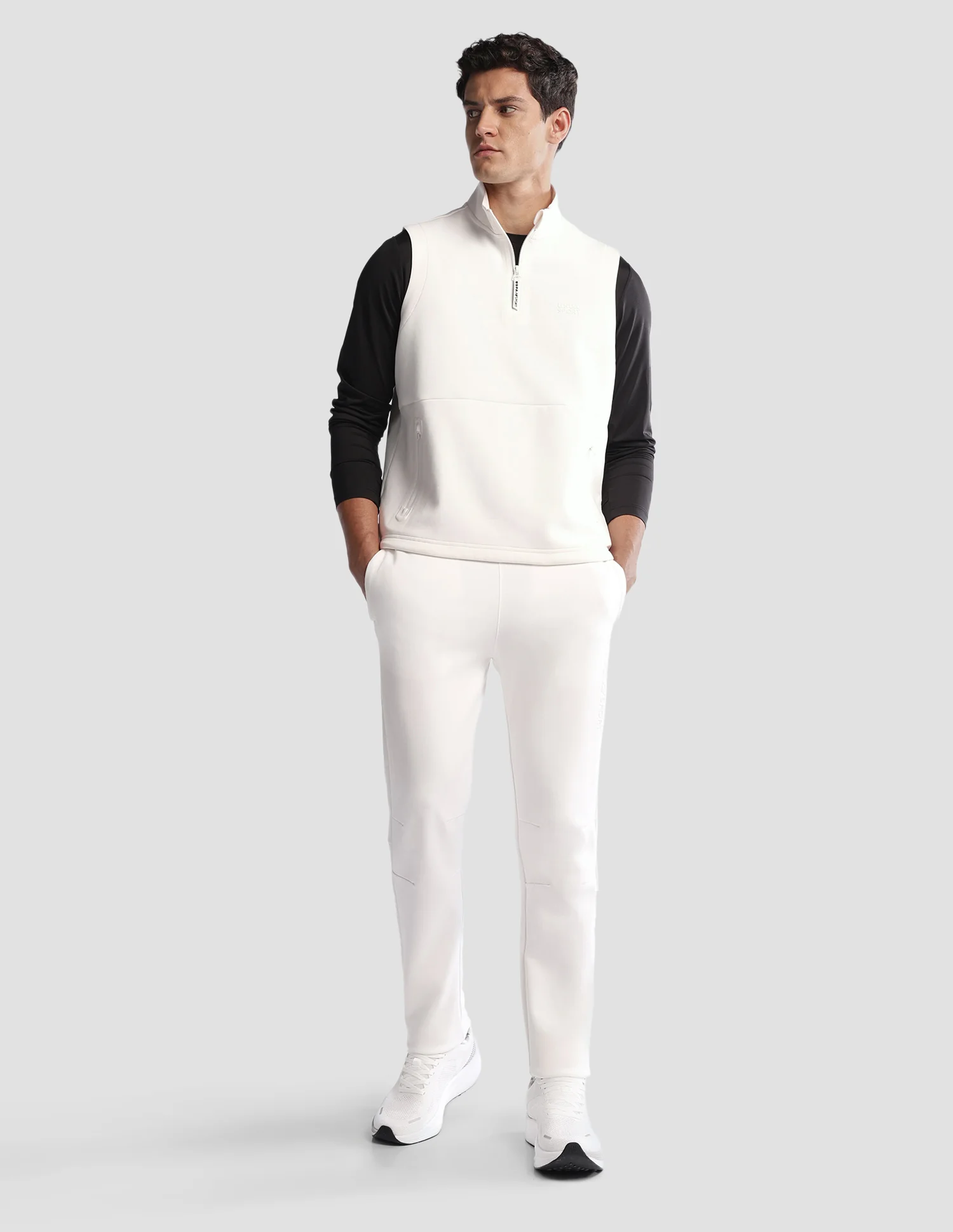 Solid Regular Fit Active Sweatshirt - Image 3