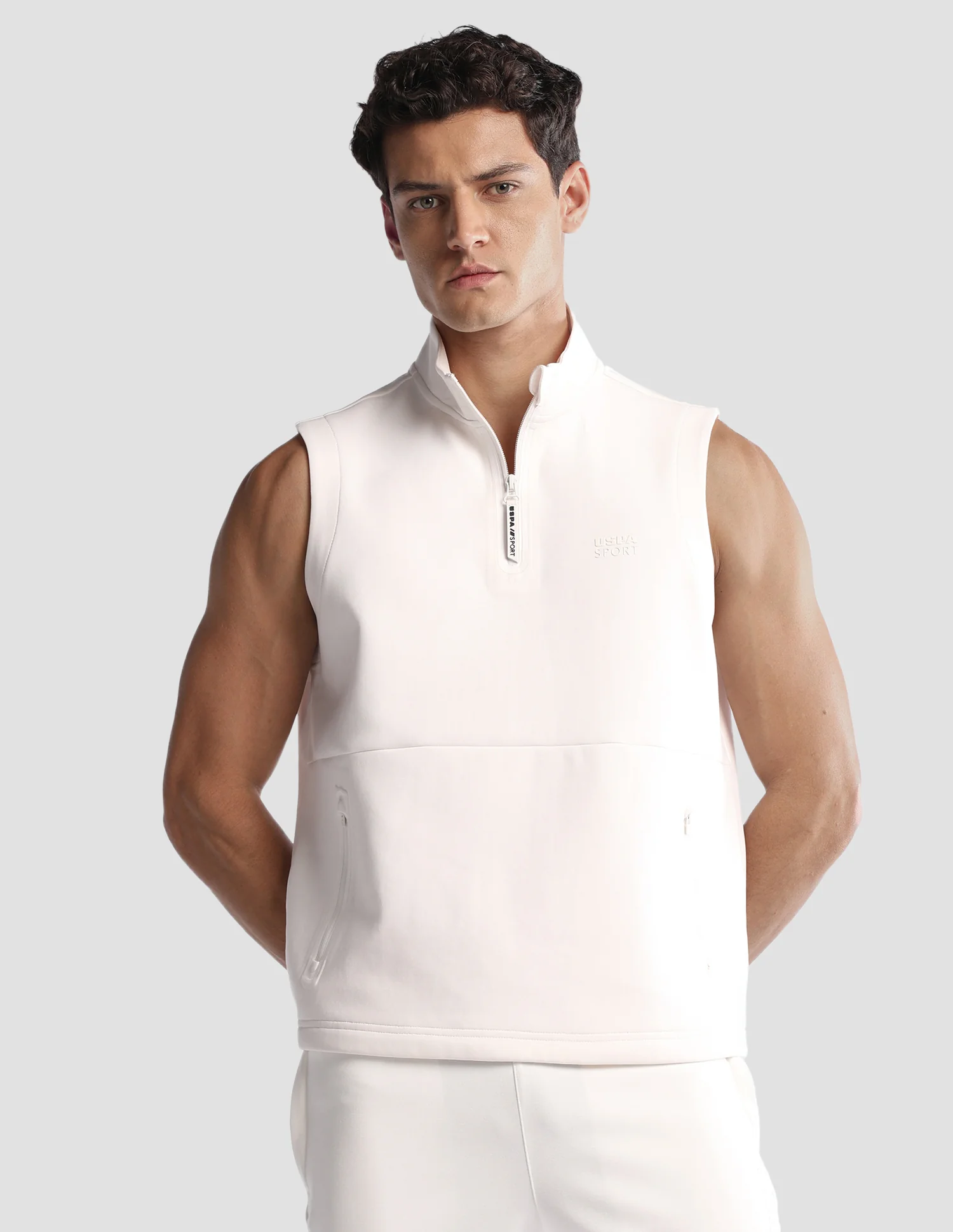 Solid Regular Fit Active Sweatshirt - Image 6