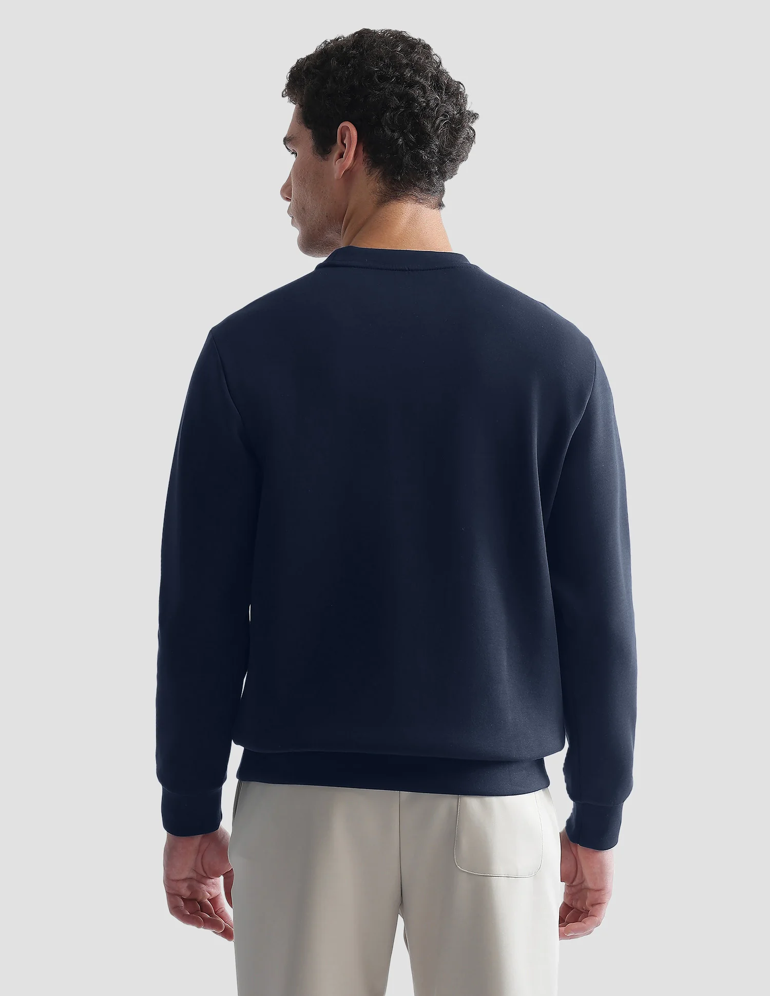 Solid Regular Fit Active Sweatshirt - Image 5