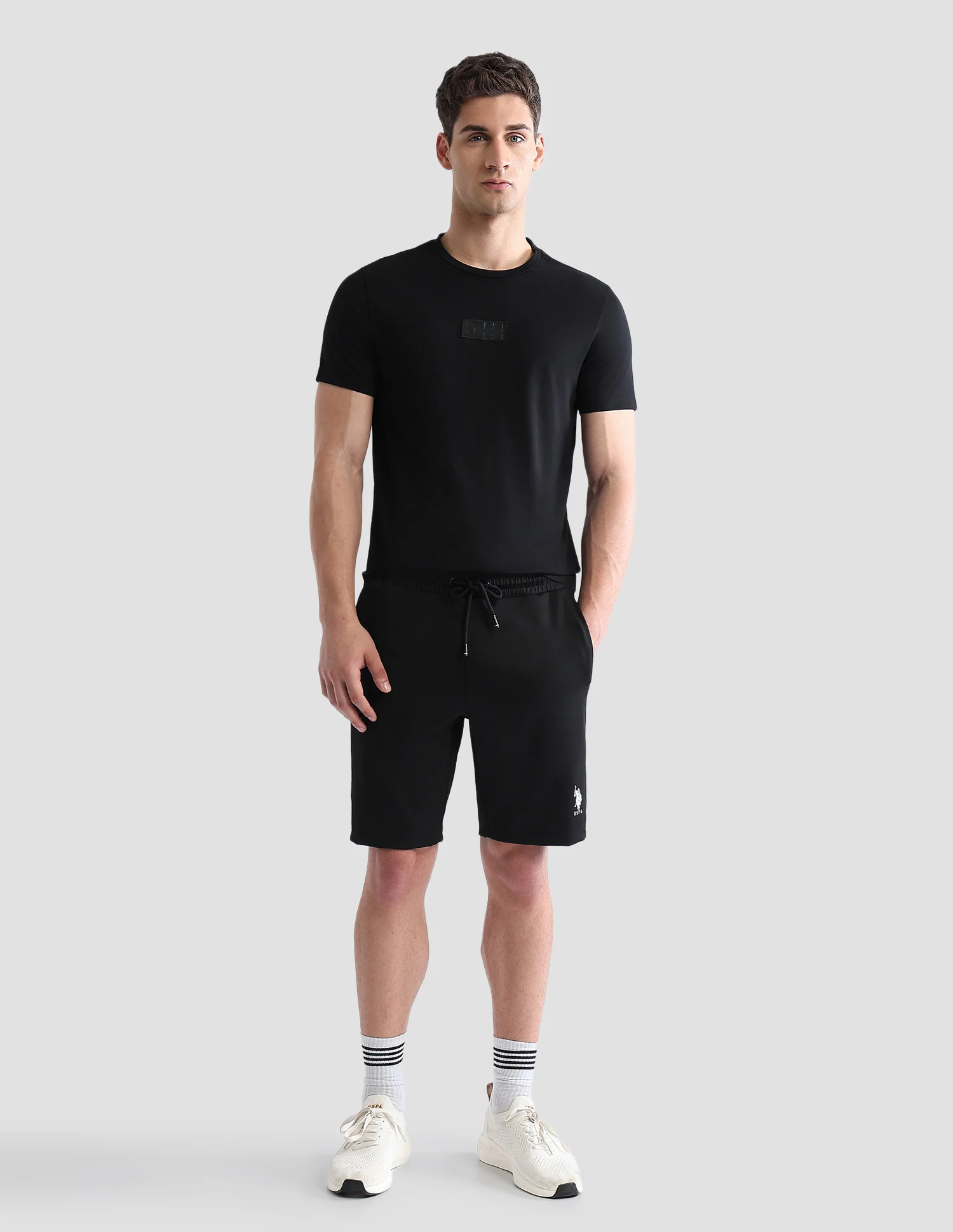 Solid Regular Fit Active T-Shirt - Image 3