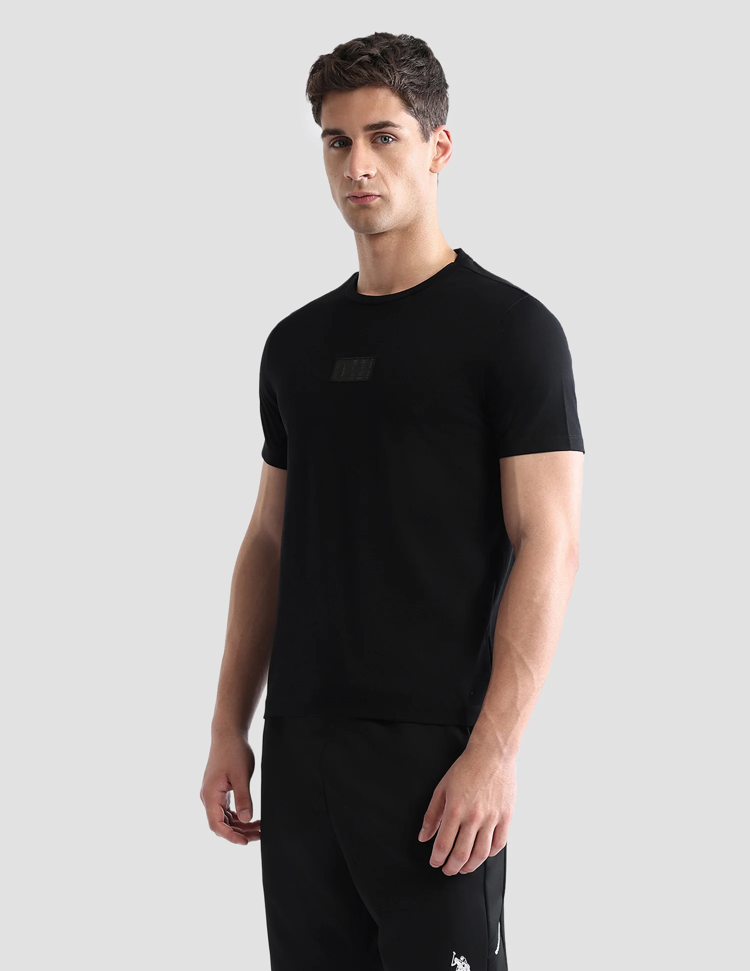 Solid Regular Fit Active T-Shirt - Image 4