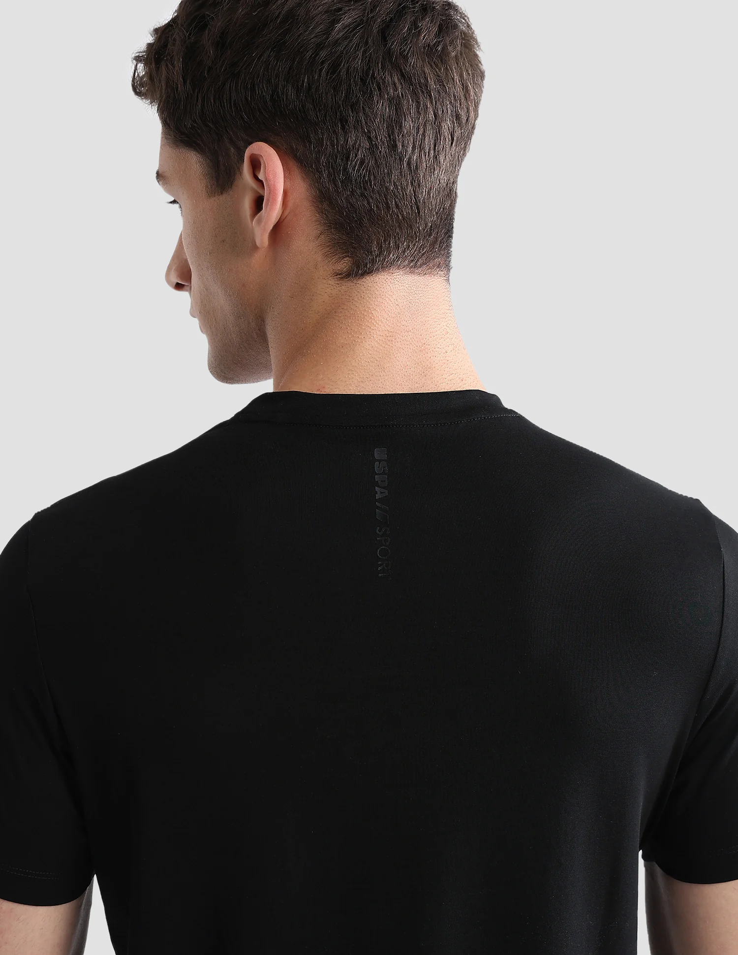 Solid Regular Fit Active T-Shirt - Image 8
