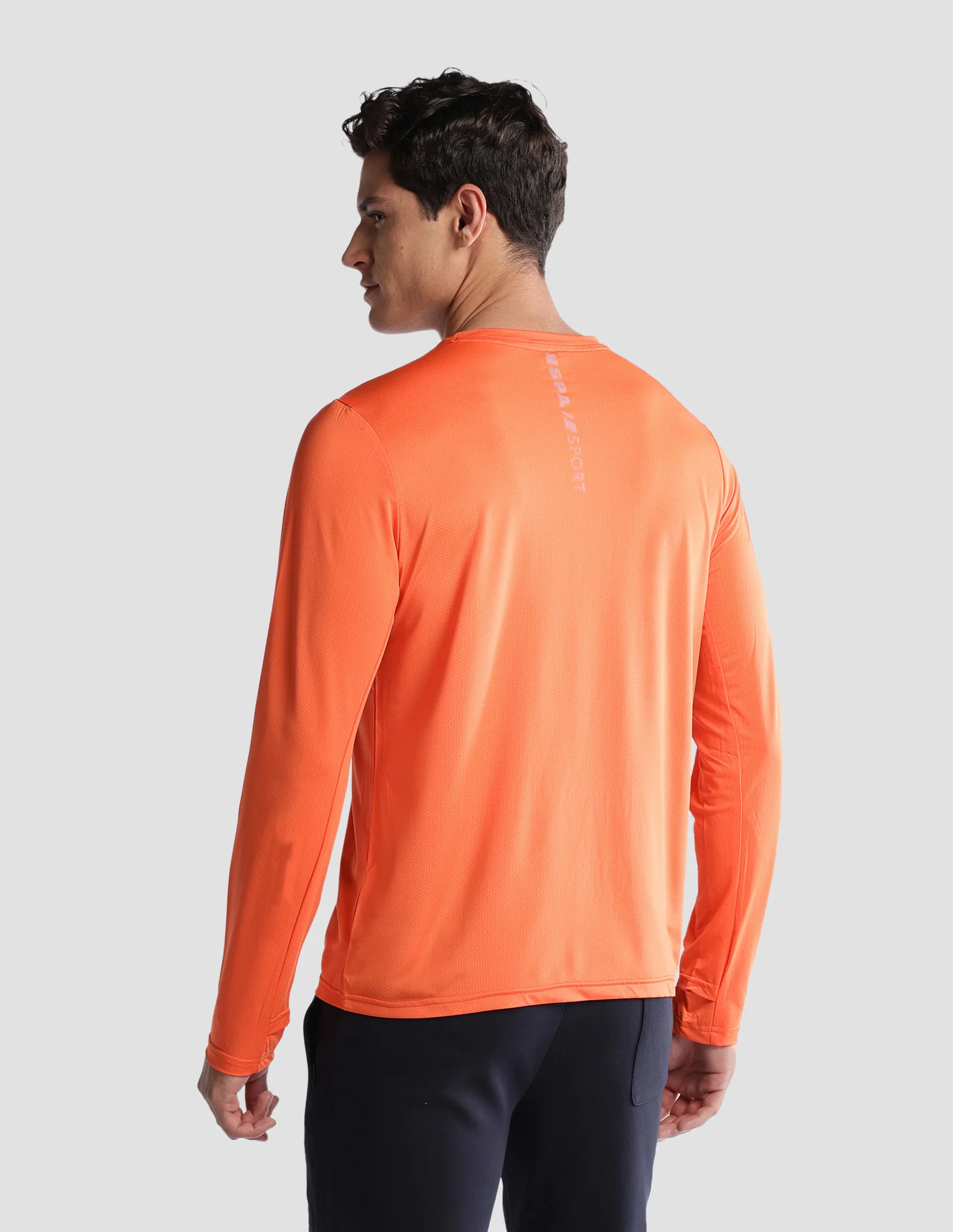 Solid Regular Fit Active T-Shirt - Image 5