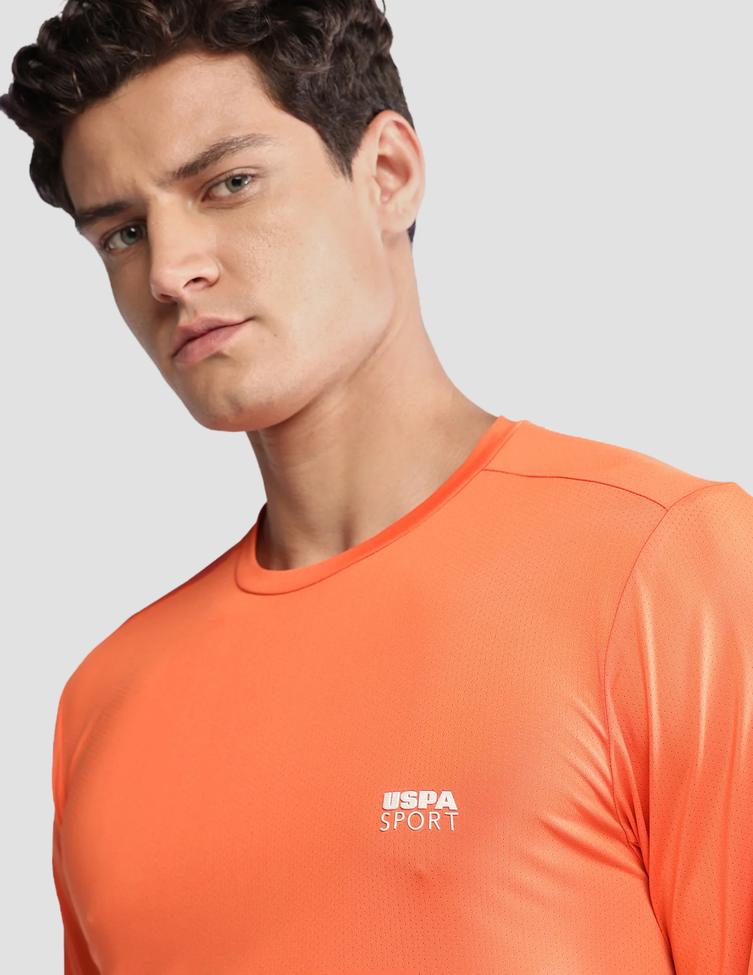 Solid Regular Fit Active T-Shirt - Image 7