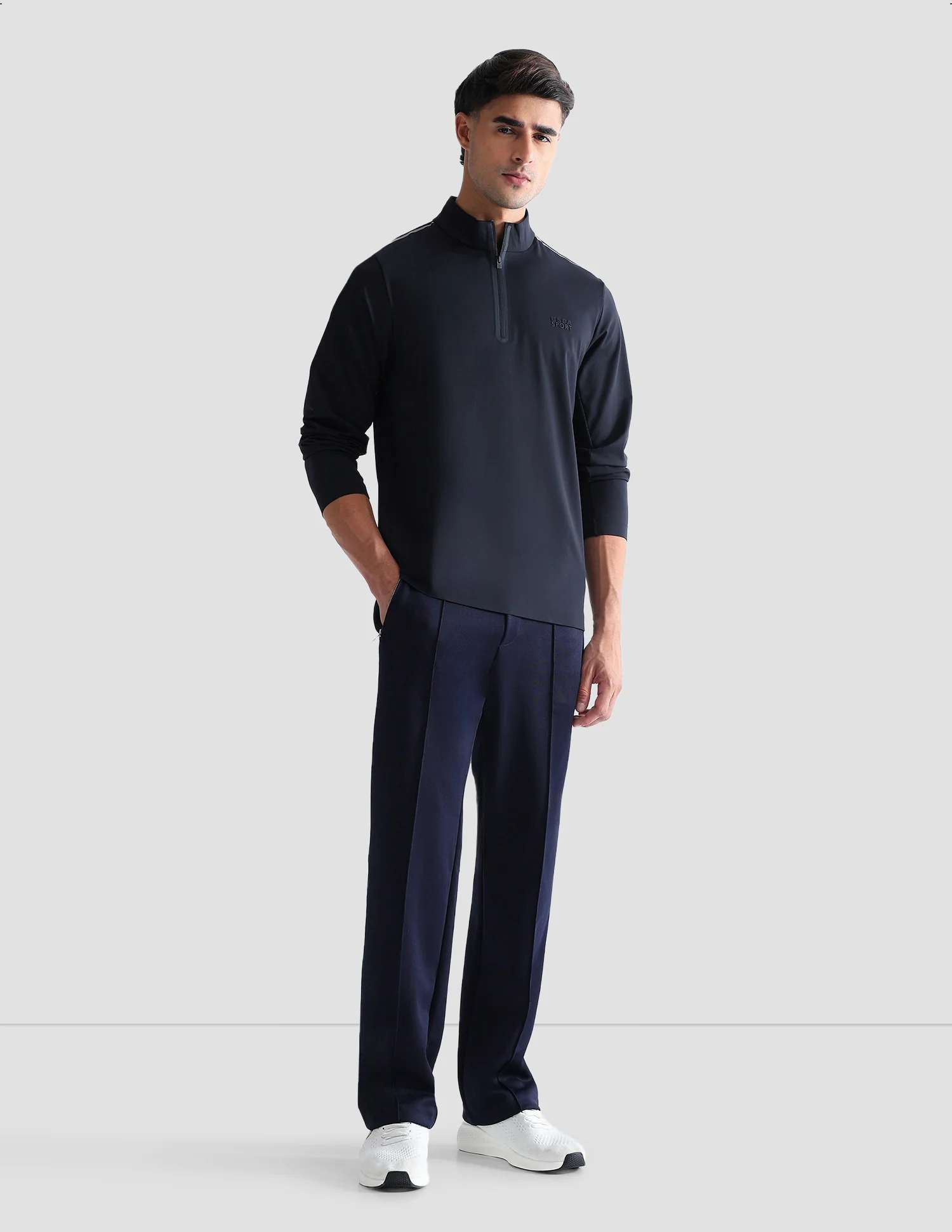 Solid Regular Fit Active T-Shirt - Image 4