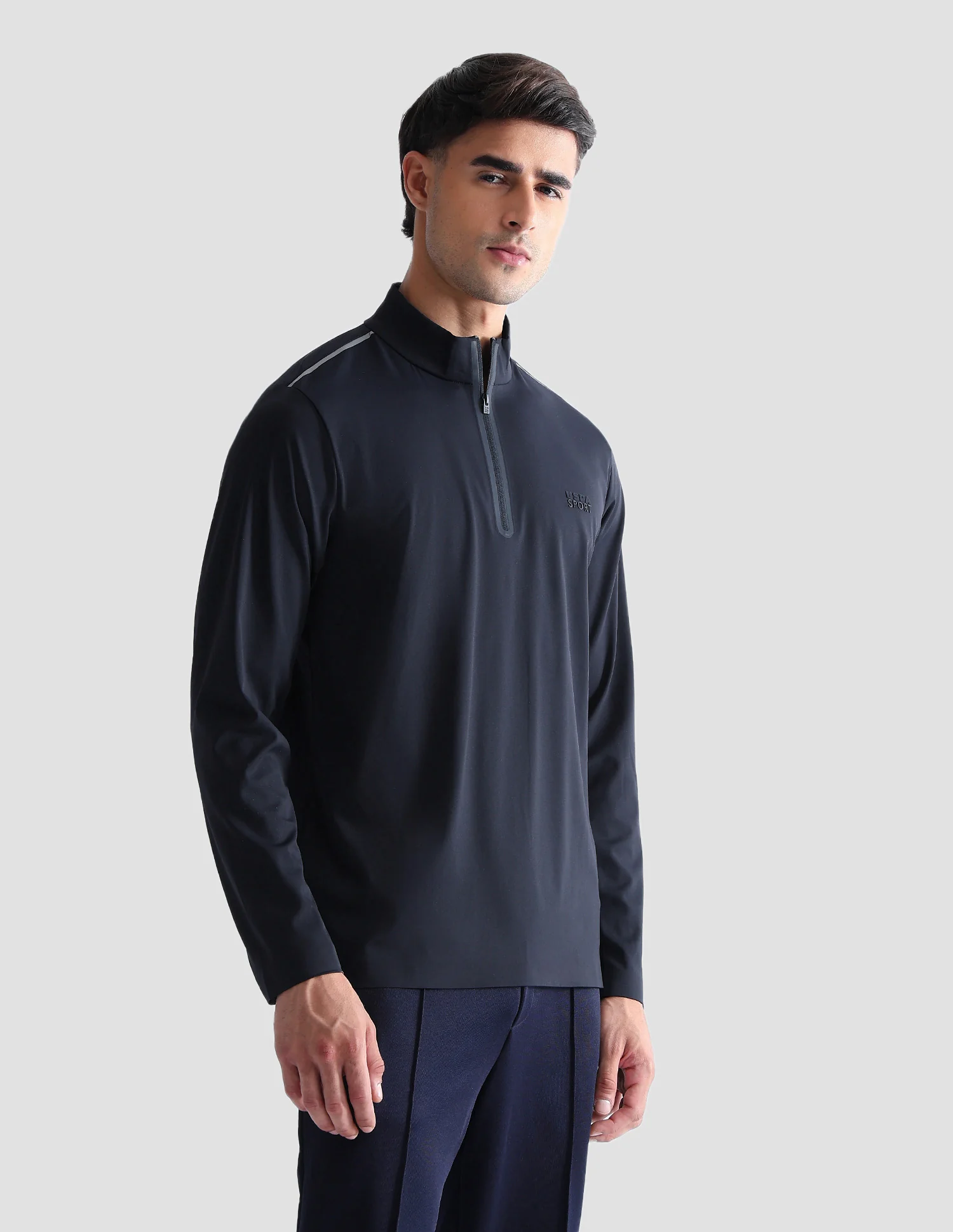 Solid Regular Fit Active T-Shirt - Image 5