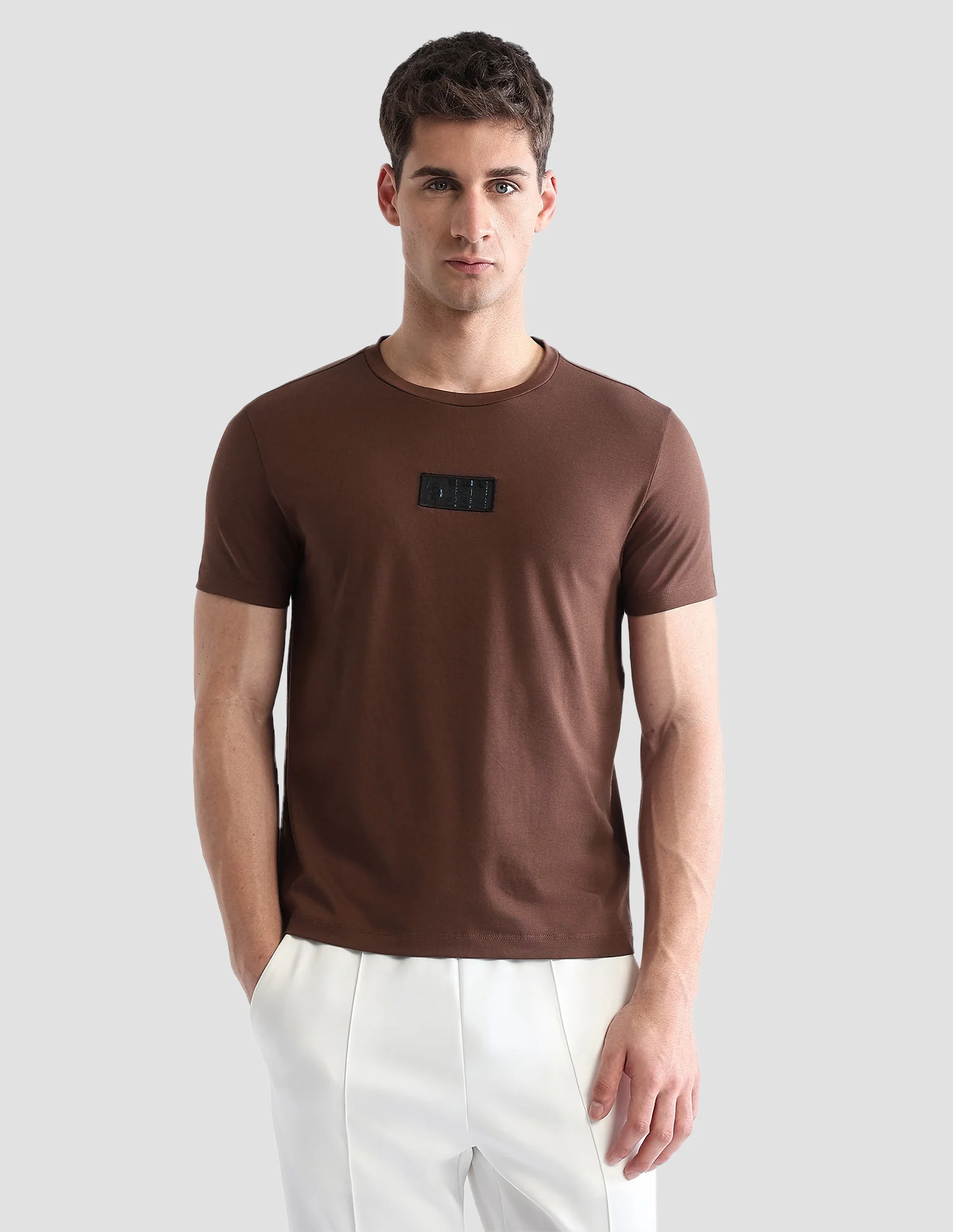 Solid Regular Fit Active T-Shirt - Image 6