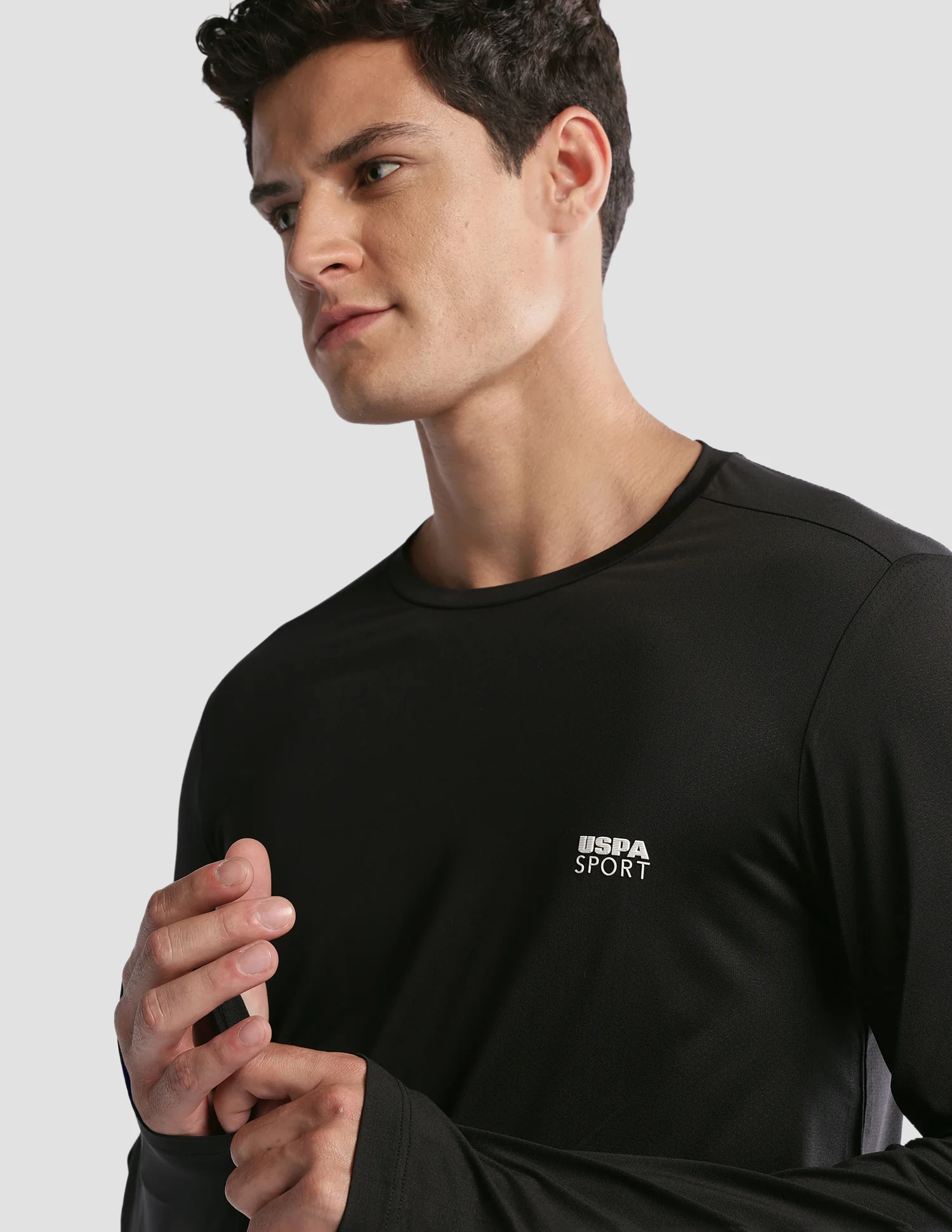 Solid Regular Fit Active T-Shirt - Image 7