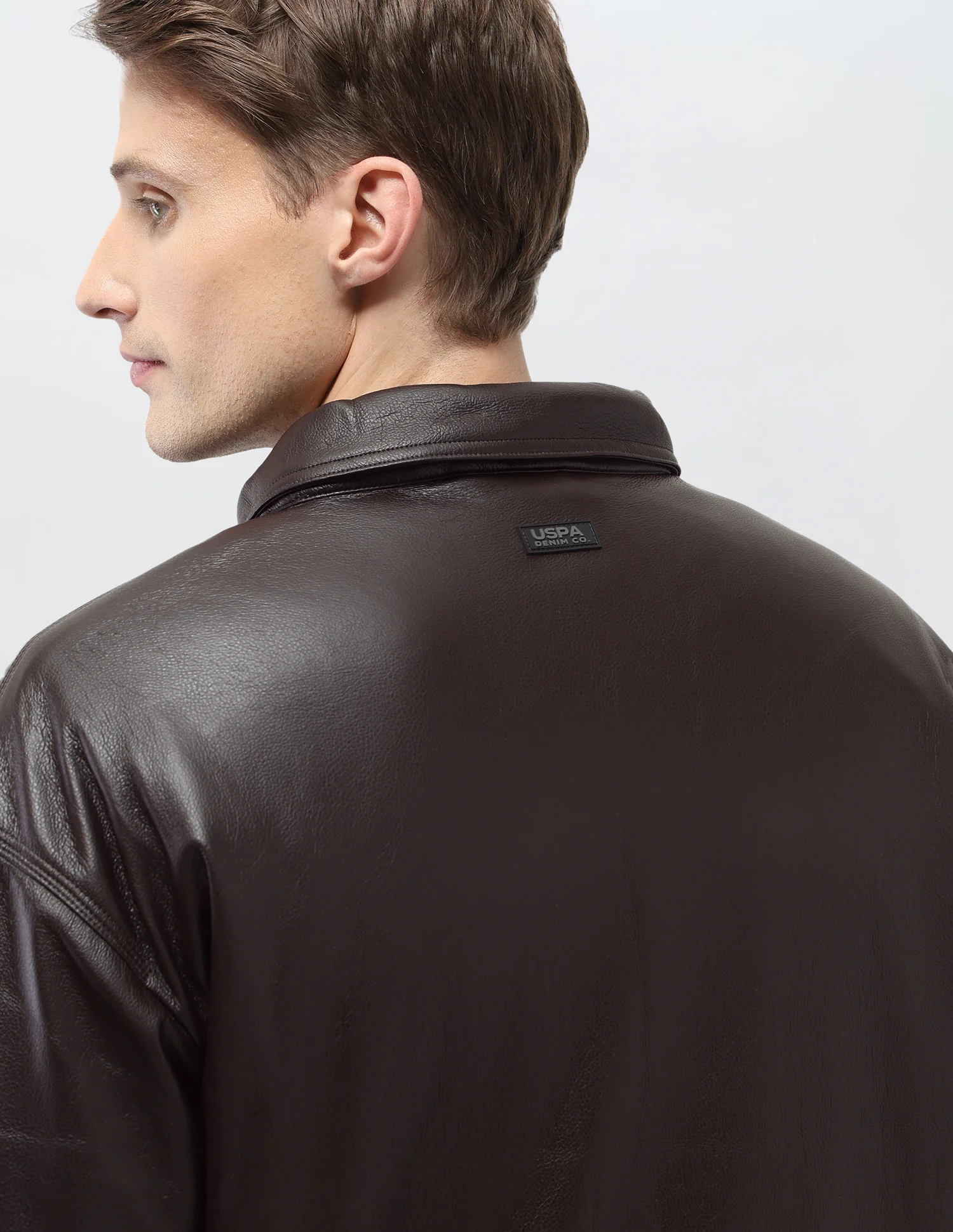 Solid Regular Fit Jacket - Image 9