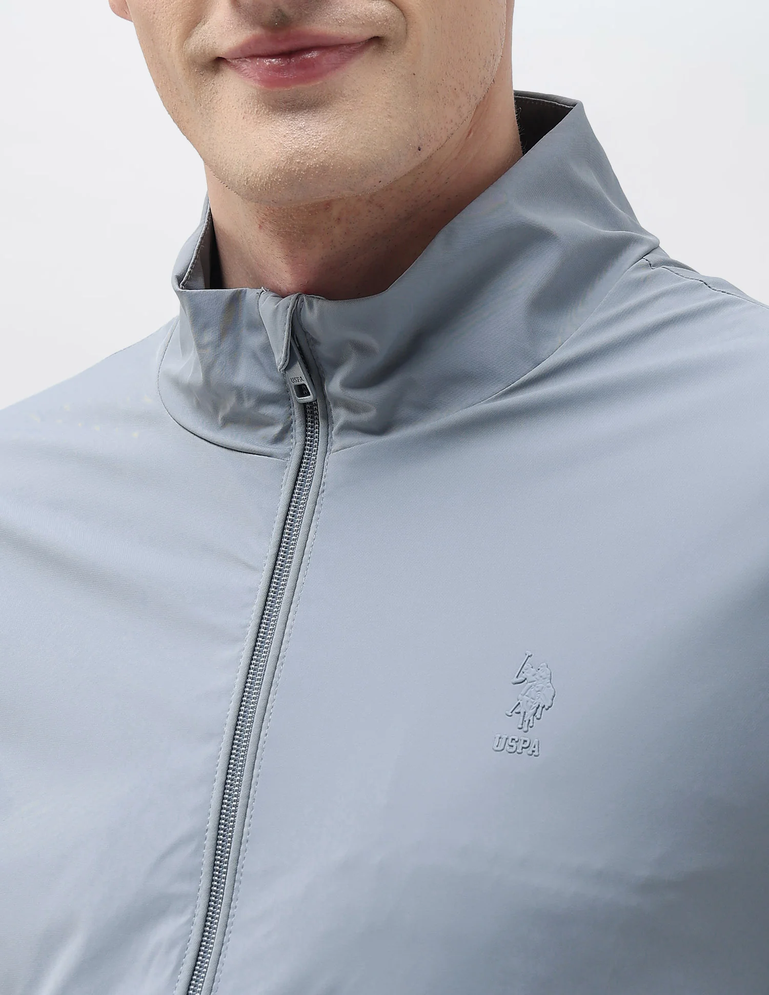 Solid Regular Fit Jacket - Image 7