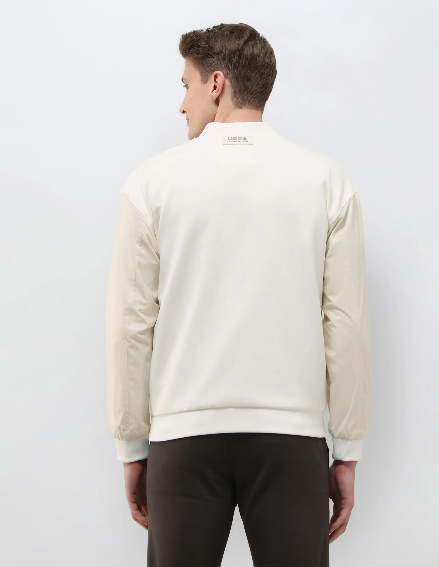 Solid Regular Fit Jacket - Image 5