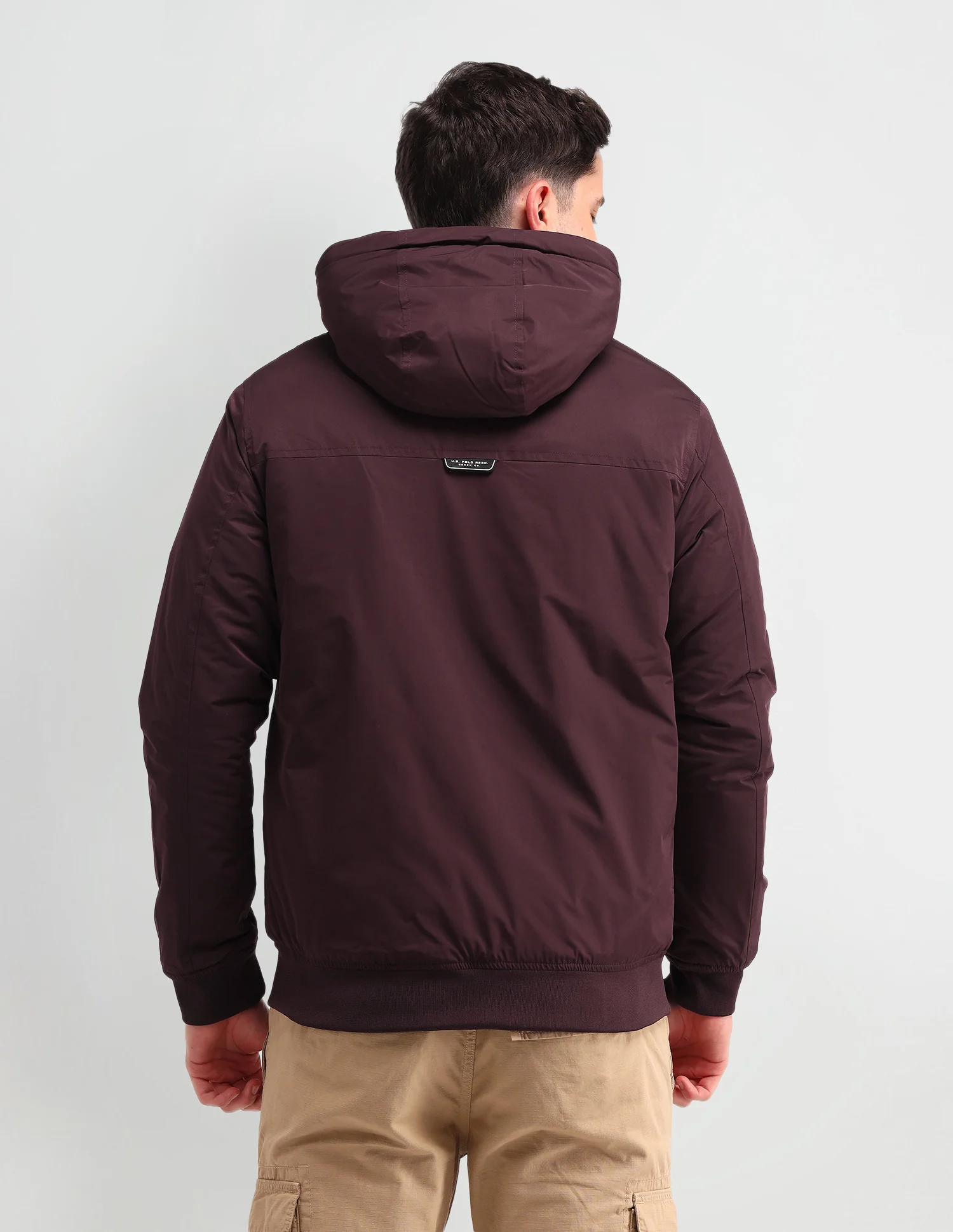 Solid Regular Fit Jacket - Image 5