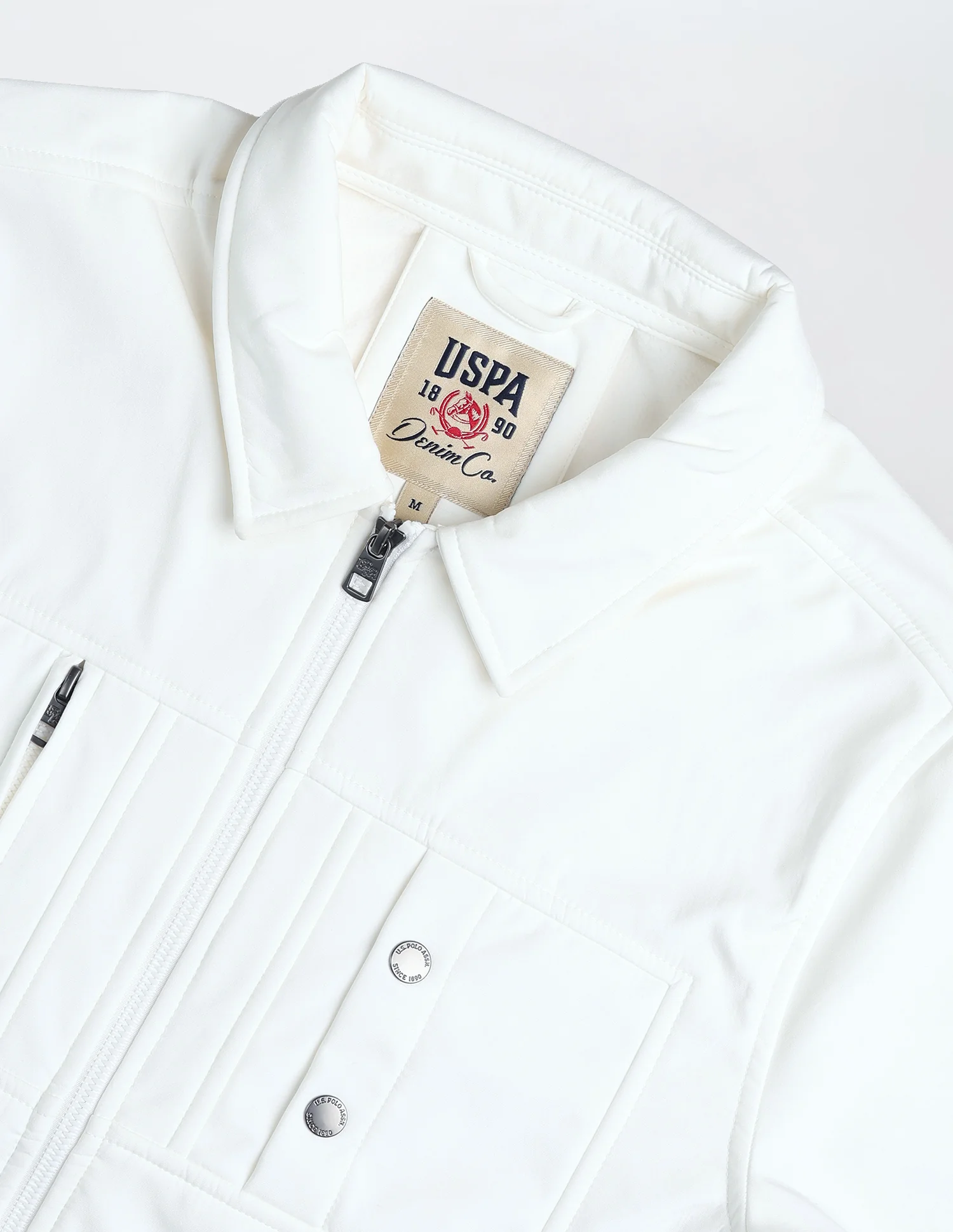 Solid Regular Fit Jacket - Image 2
