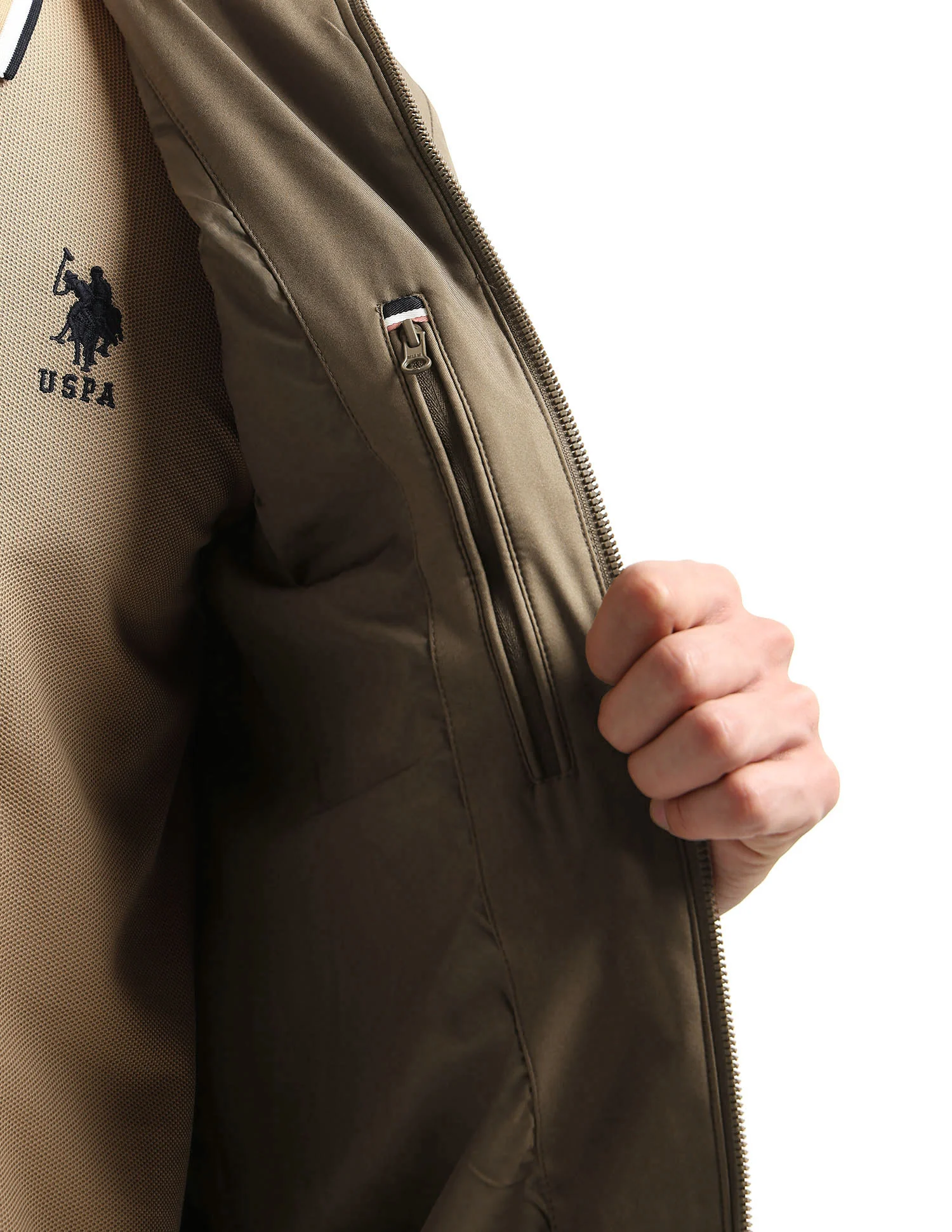 Solid Regular Fit Jacket - Image 10