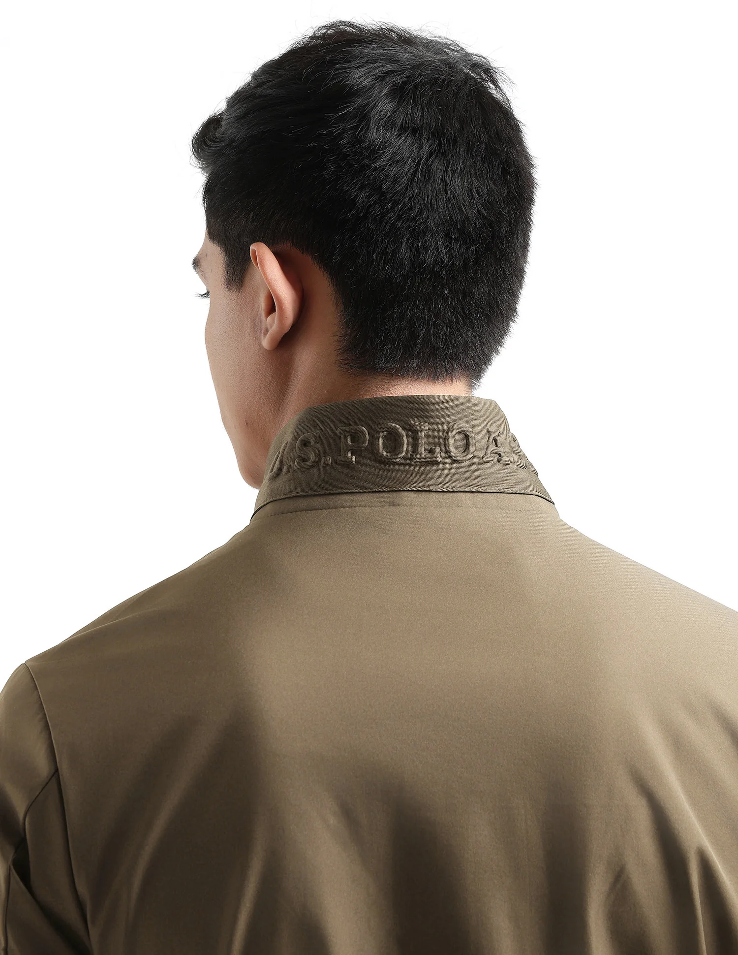 Solid Regular Fit Jacket - Image 9