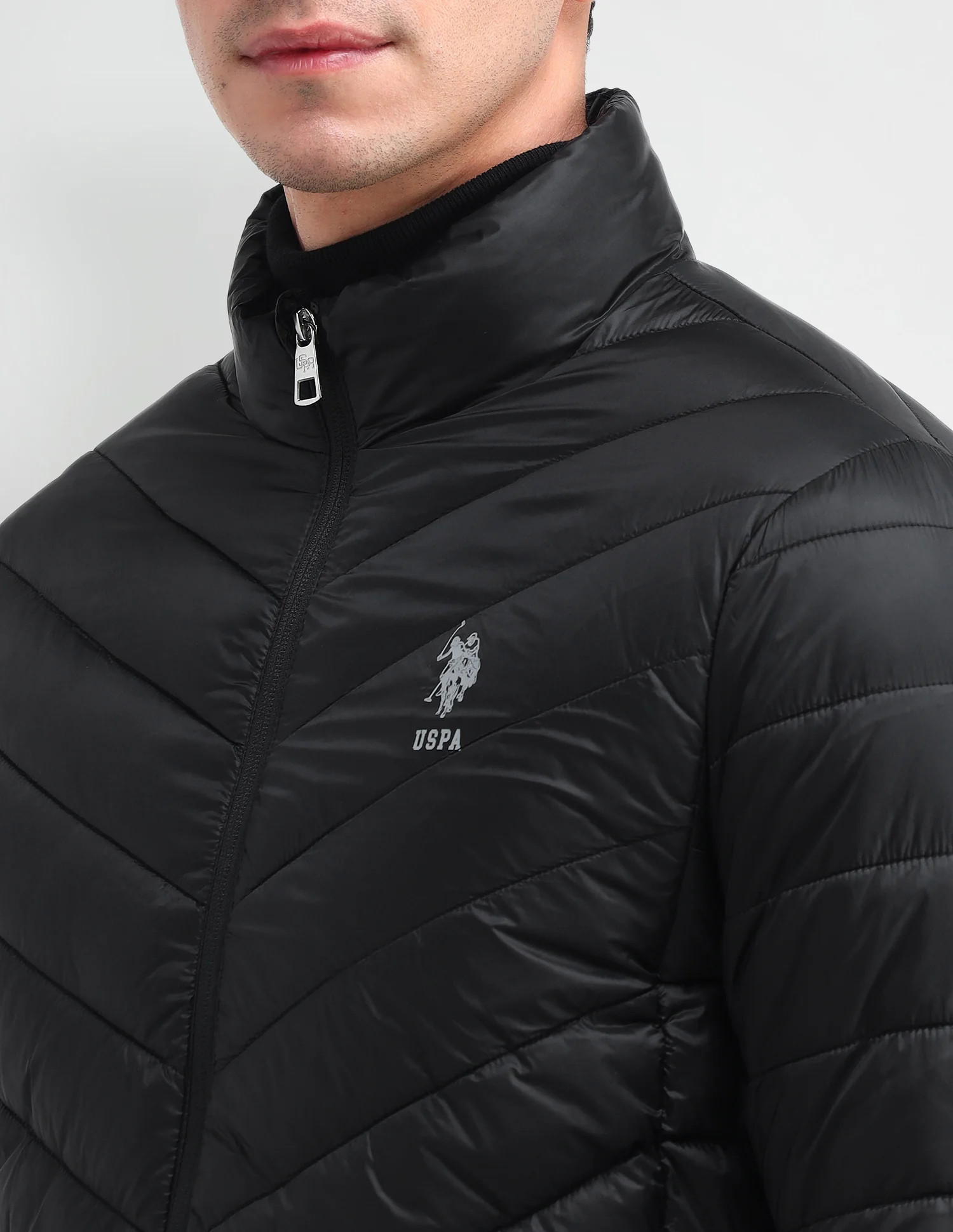 Solid Regular Fit Jacket - Image 7
