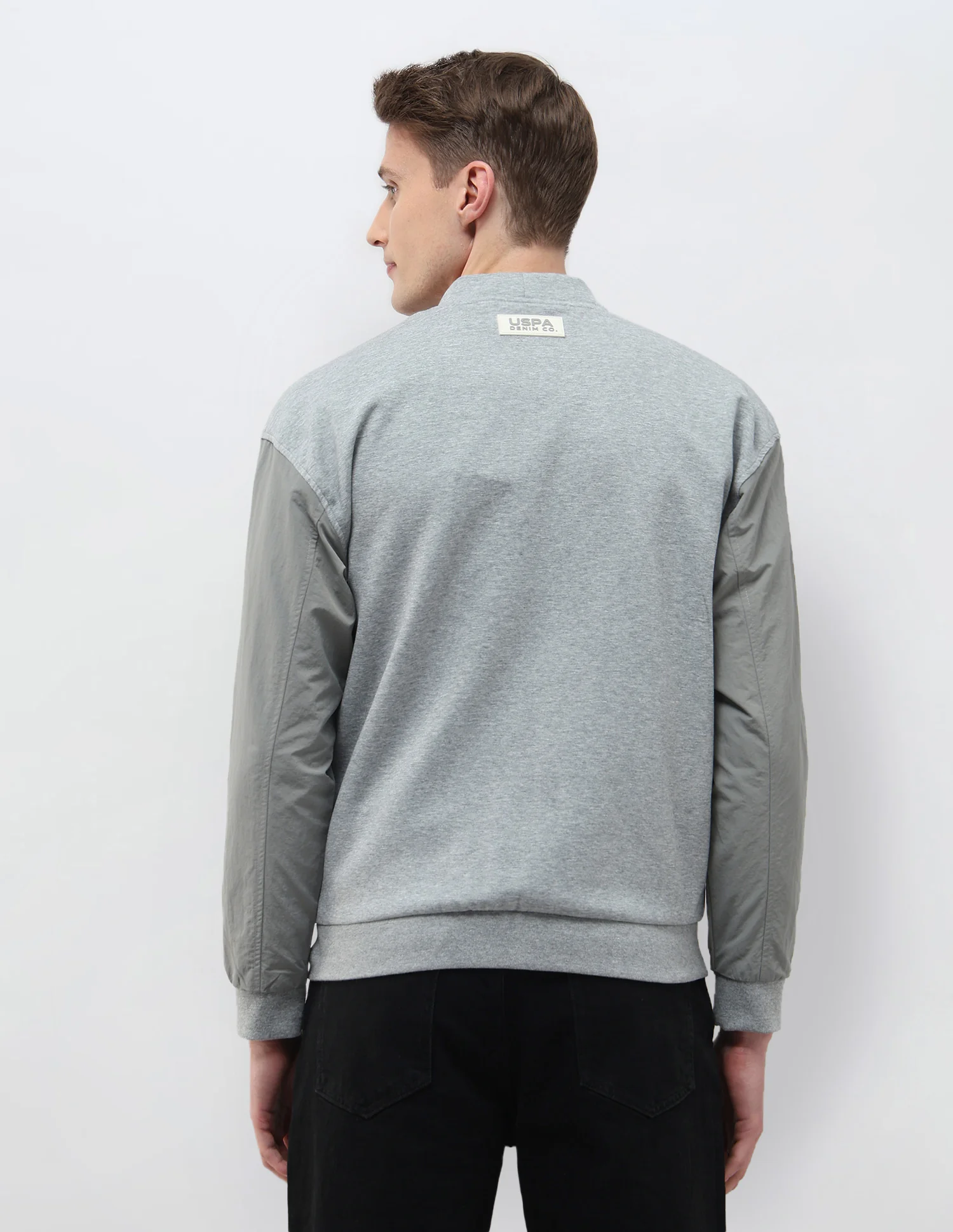 Solid Regular Fit Jacket - Image 5