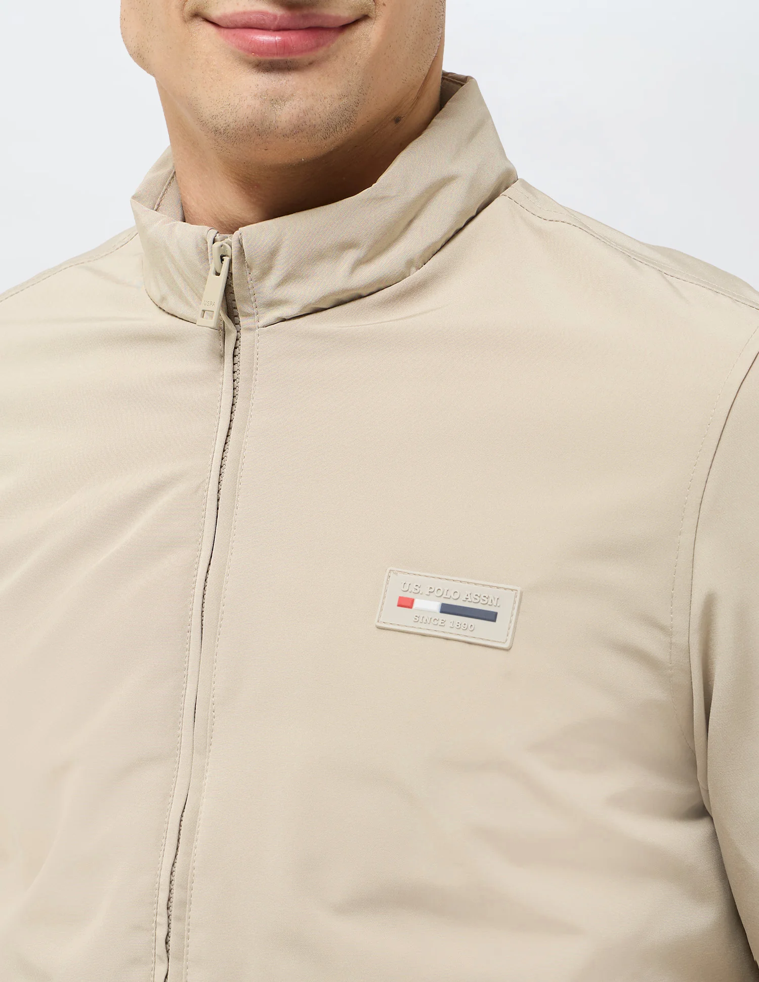 Solid Regular Fit Jacket - Image 7